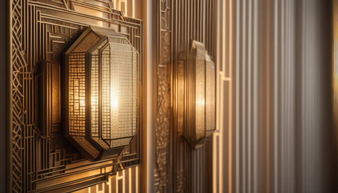 The Allure of Art Deco Wall Lamps: A Blend of History and Modernity