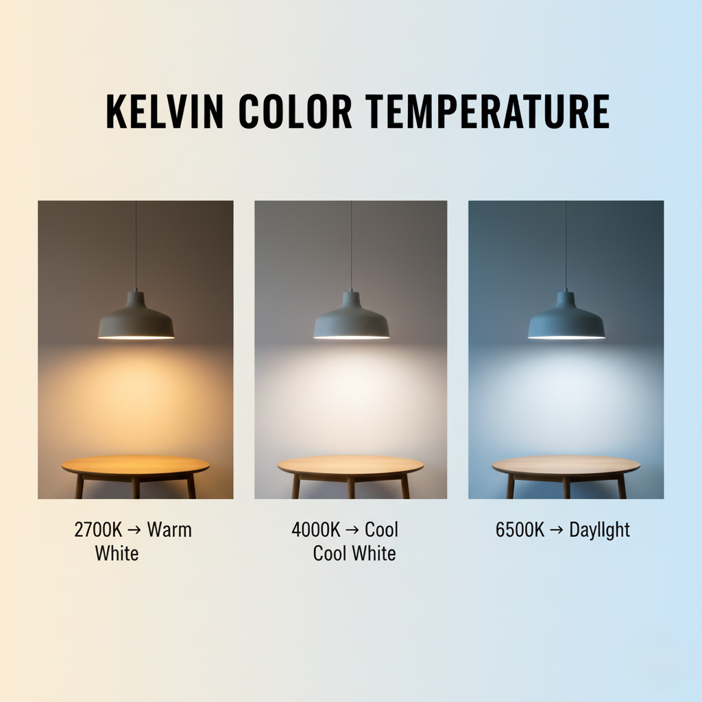 What Is Kelvin in Lighting? (Color Temperature Explained for Home & Designers)