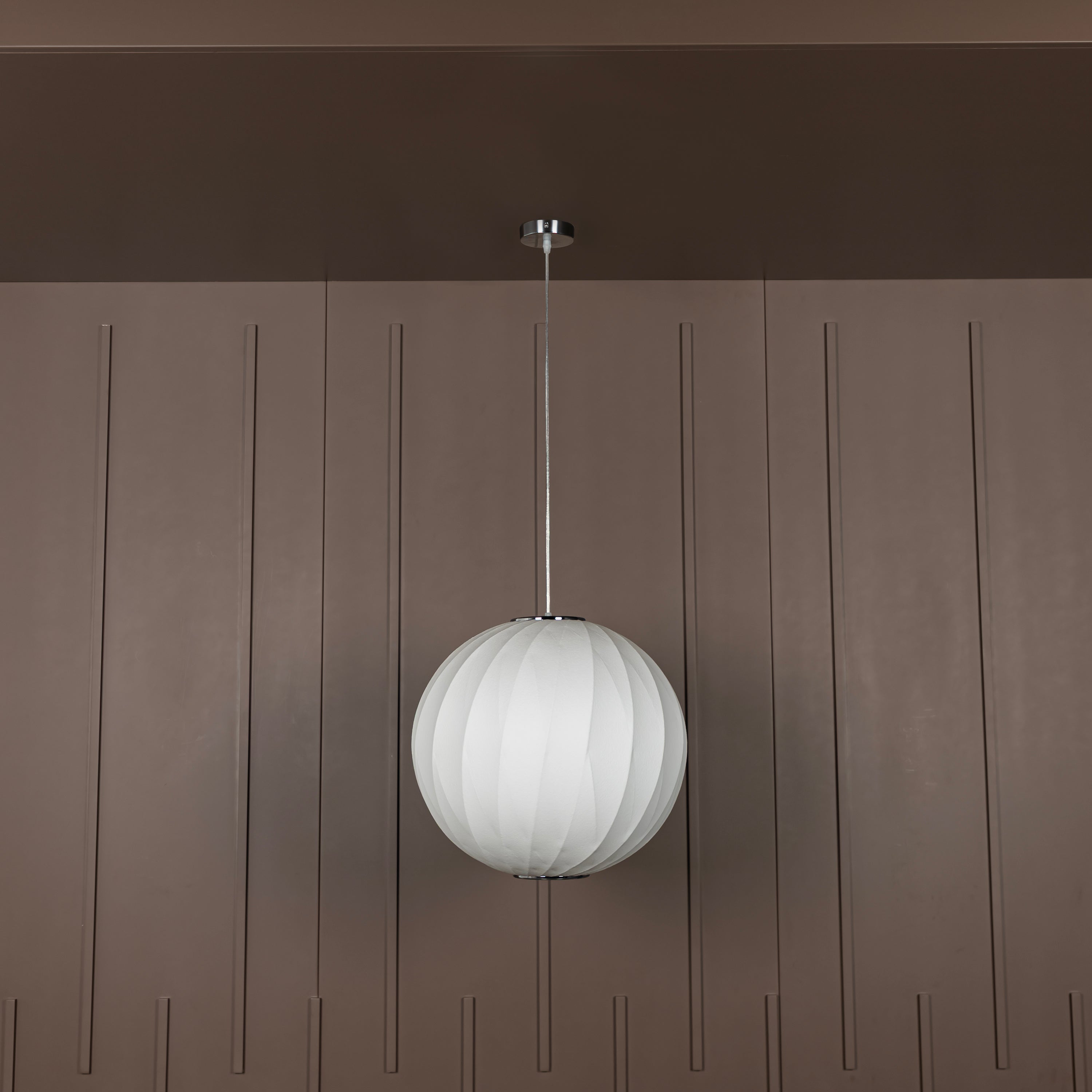 Star Soft Touch White Cross Globe Pendant Light Chandelier 50 Cm