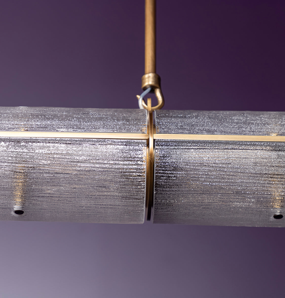 Zambia White Frosted Glass Antique Horizontal Pendant Light 163 Cm - Heka Lighting & Trading Limited