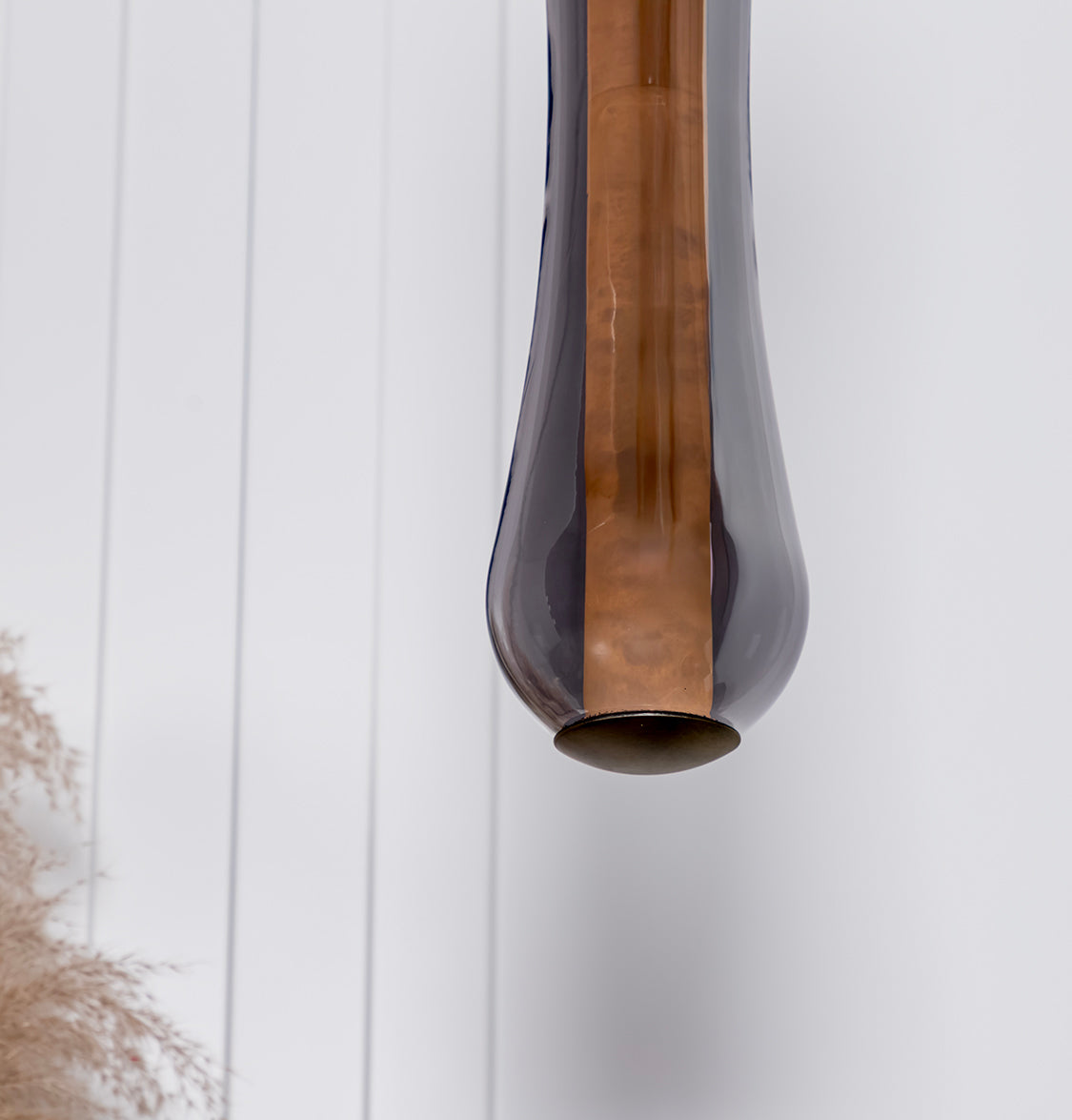 Seul Smoked Glass White Marble Antique Pendant Light - Heka Lighting & Trading Limited