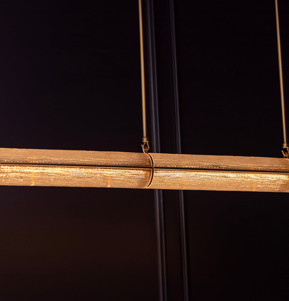 Zambia White Frosted Glass Antique Horizontal Pendant Light 163 Cm - Heka Lighting & Trading Limited