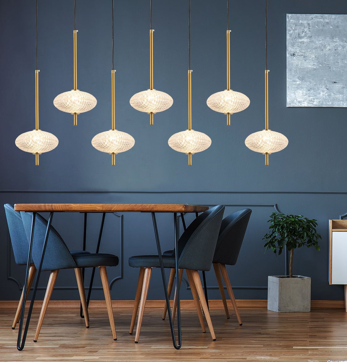 Burundi Single Led Pendant Light