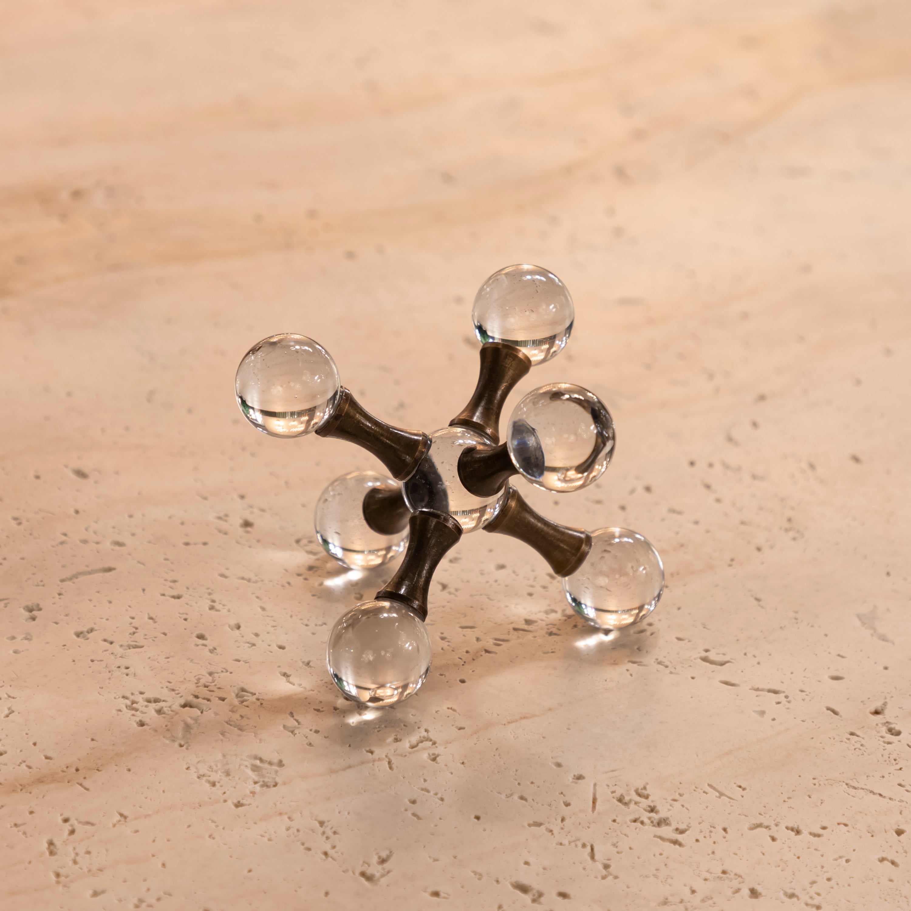 2-Piece Molecule Decoration Antique Object | Modern Decorative Lighting For Homes & Hotels