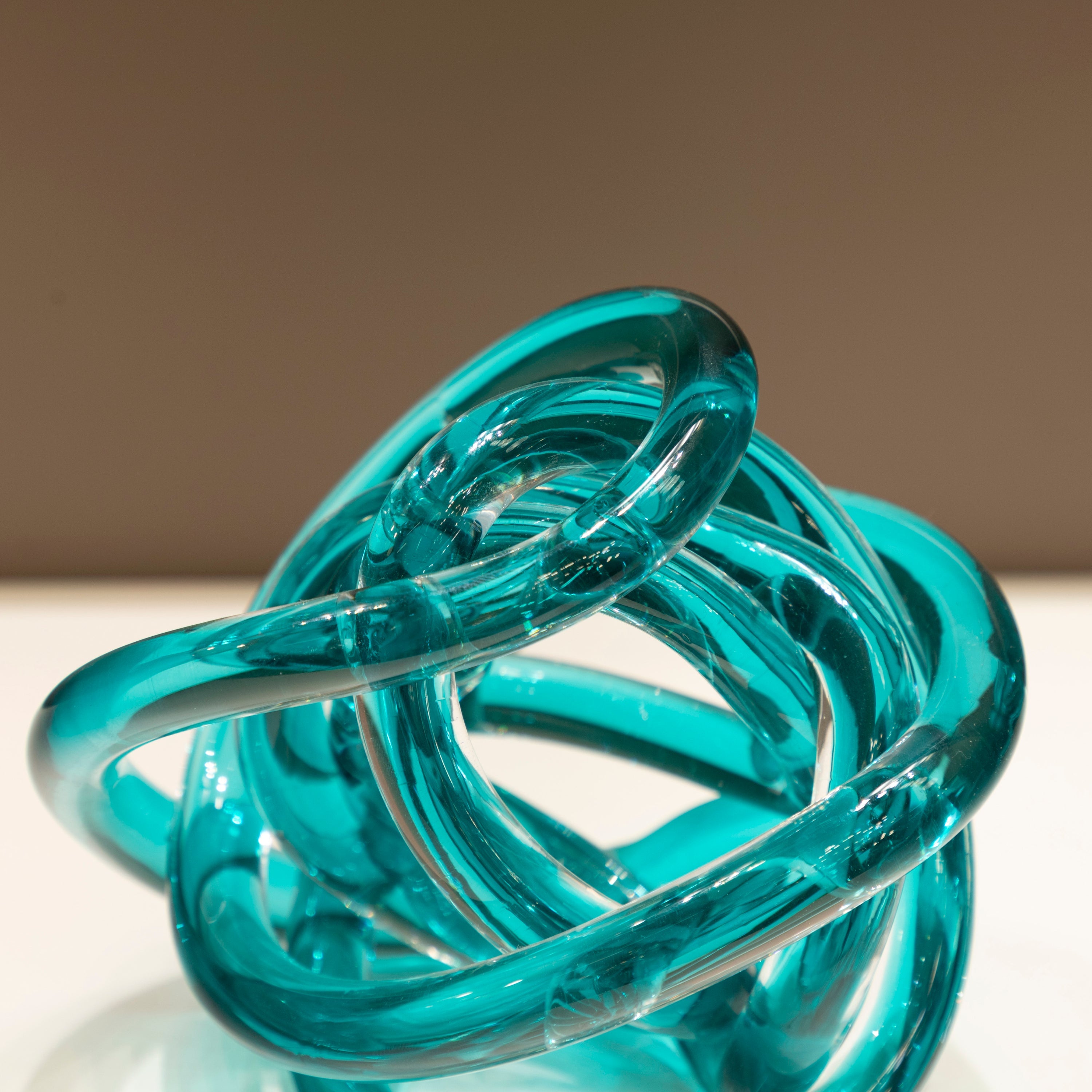 Green Glass Mid-Size Top 13 Cm