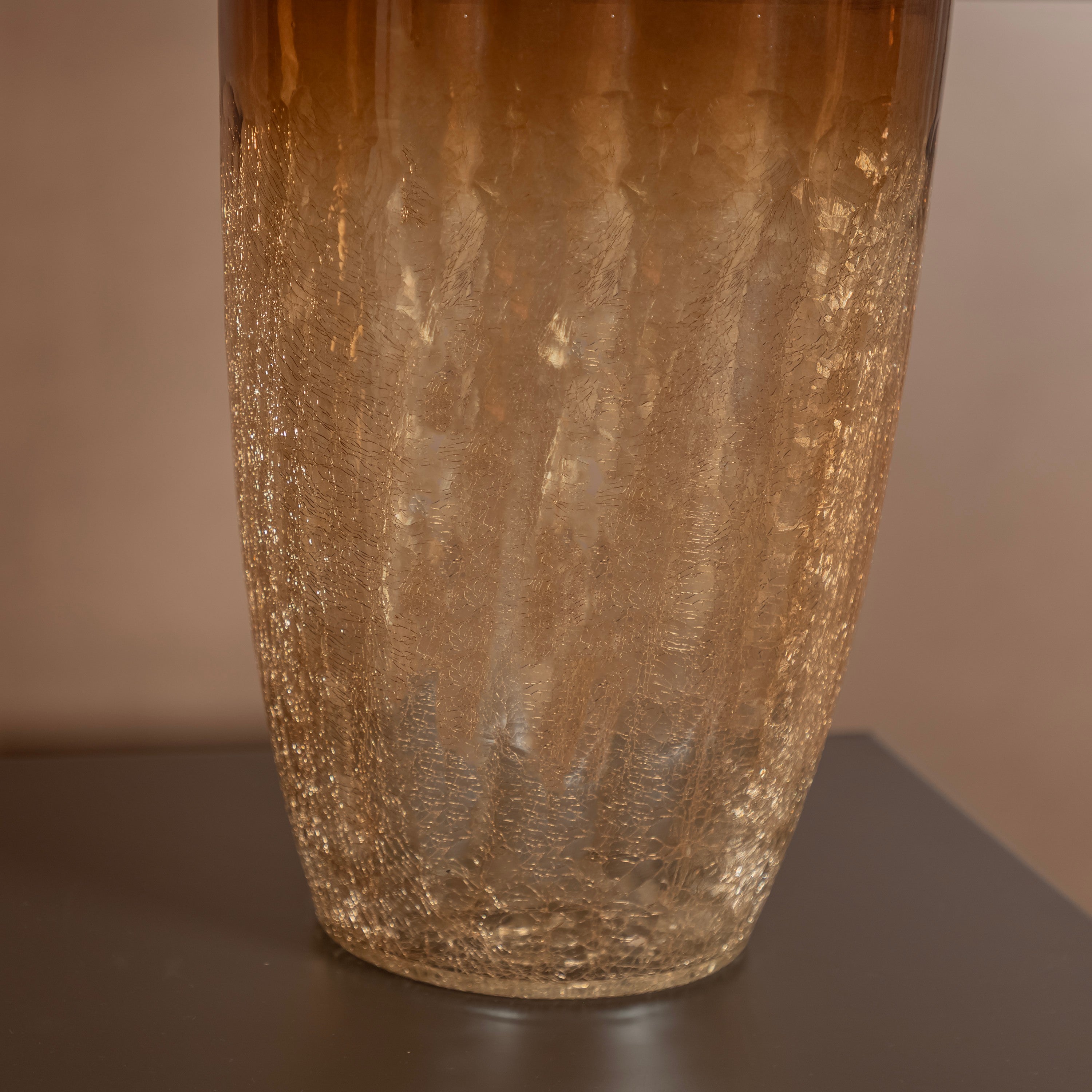 Ombre Brown Long Vase 66 Cm