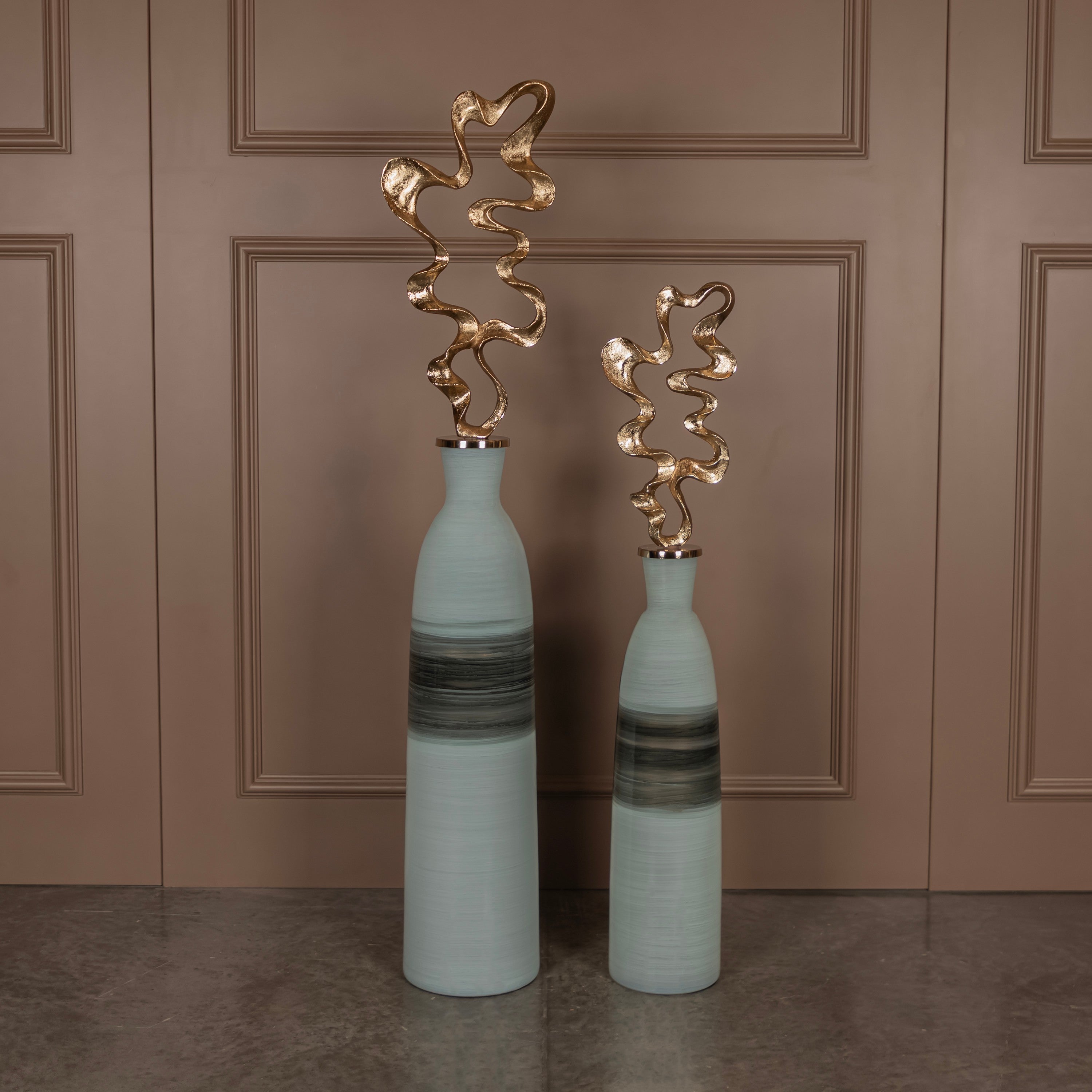 Terranova Shadow With Lid Vase 124 Cm