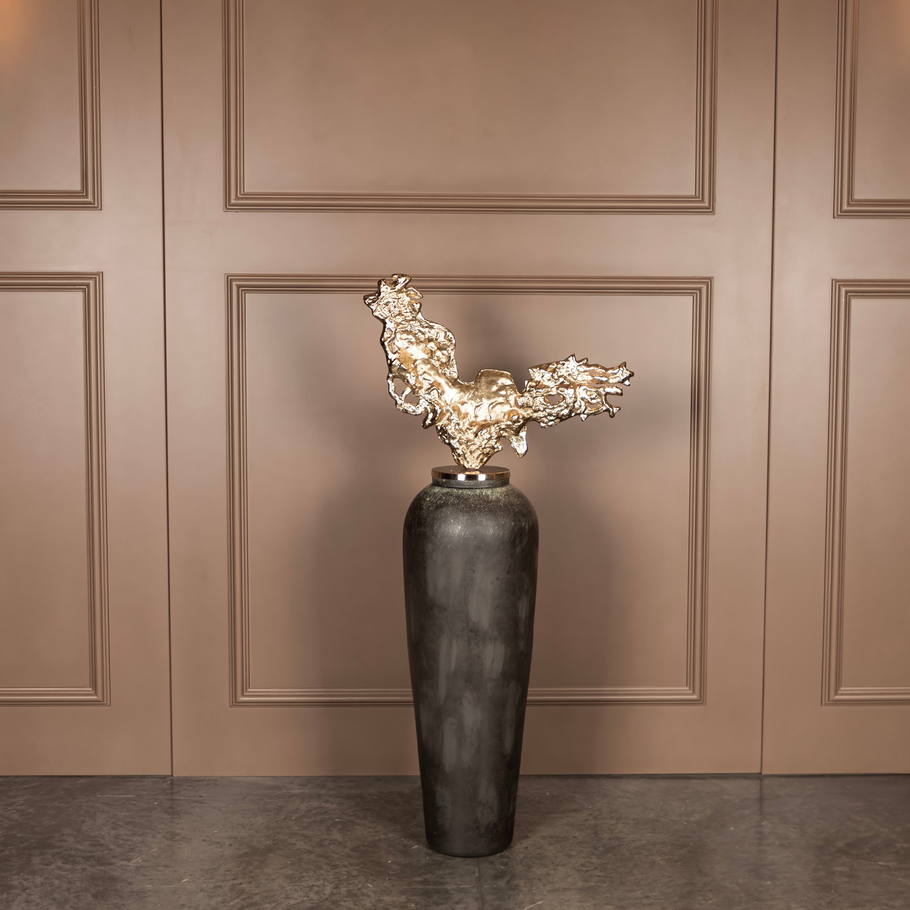 Terranova With Lid Vase 105 Cm
