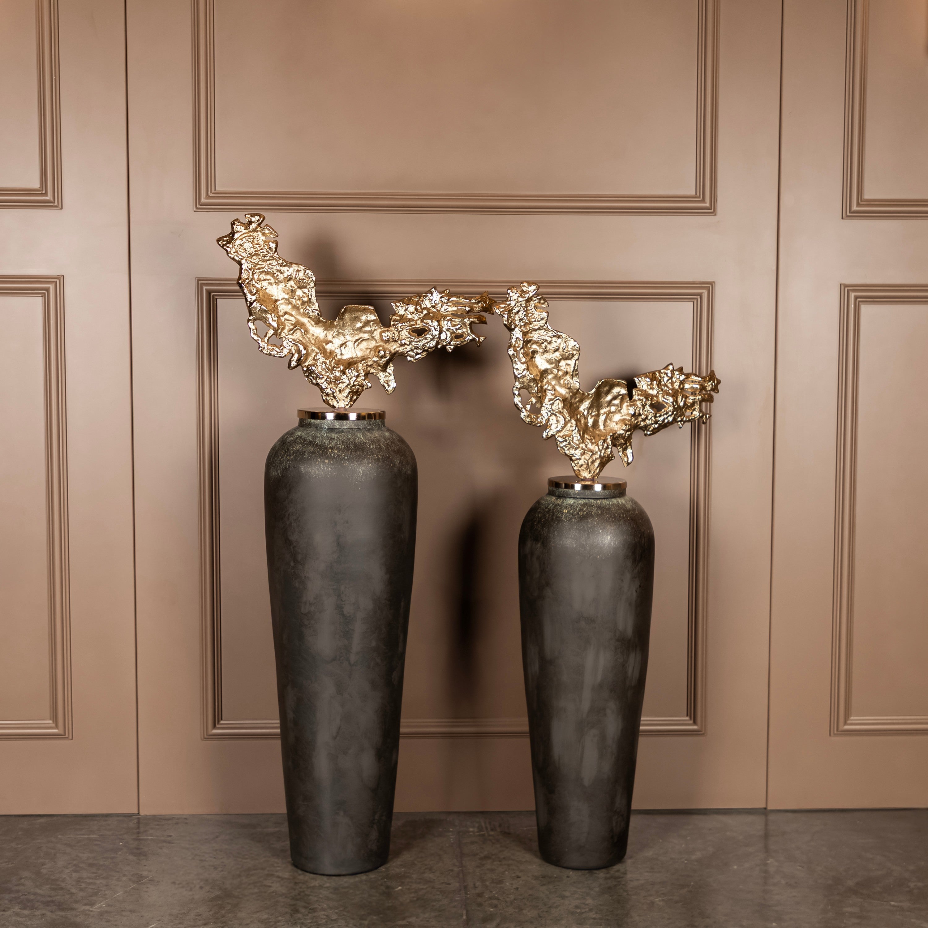 Terranova With Lid Vase 117 Cm