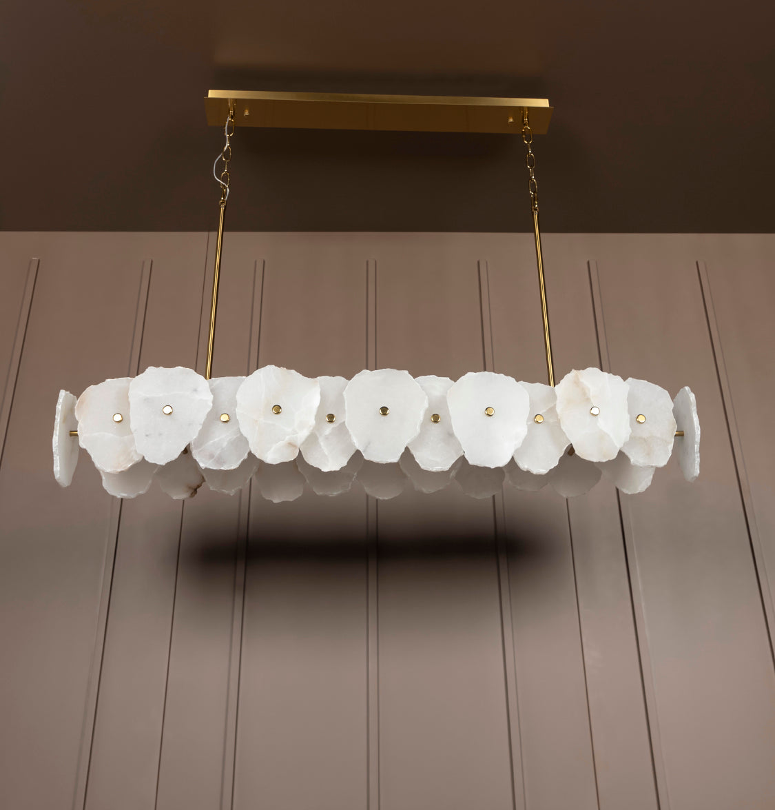 Anvers Antique Marble Dining Table Top Led Chandelier - Heka Lighting & Trading Limited