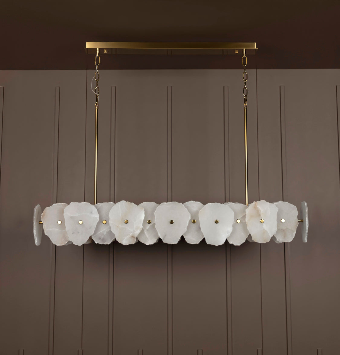 Anvers Antique Marble Dining Table Top Led Chandelier - Heka Lighting & Trading Limited