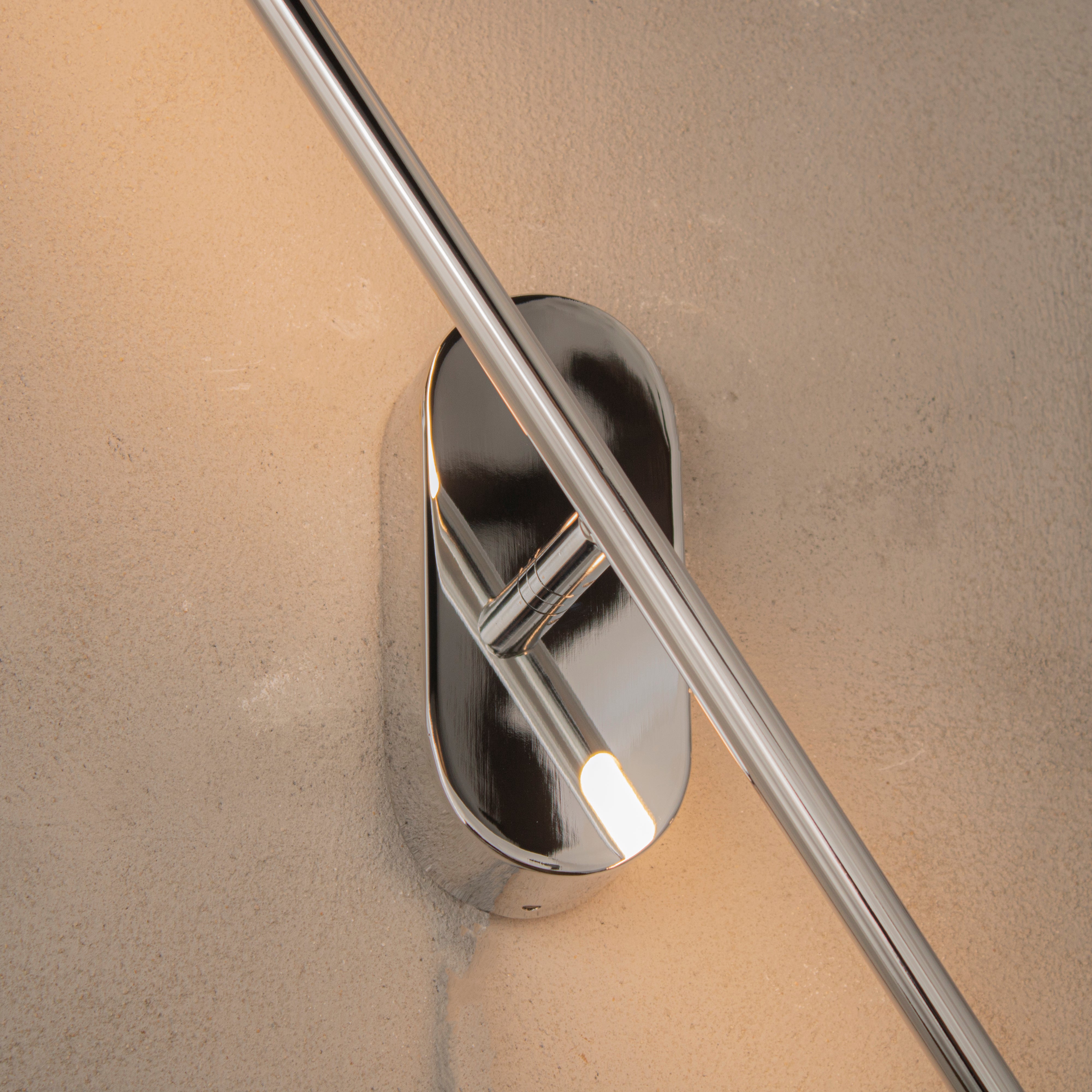 Assos Chrome Led Wall Sconce 50 Cm - Heka Lighting & Trading Limited