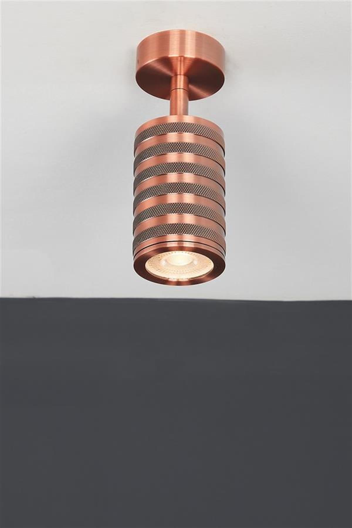 Bella Copper Serrated Spotlight 6X9 Cm - Heka Lighting & Trading Limited