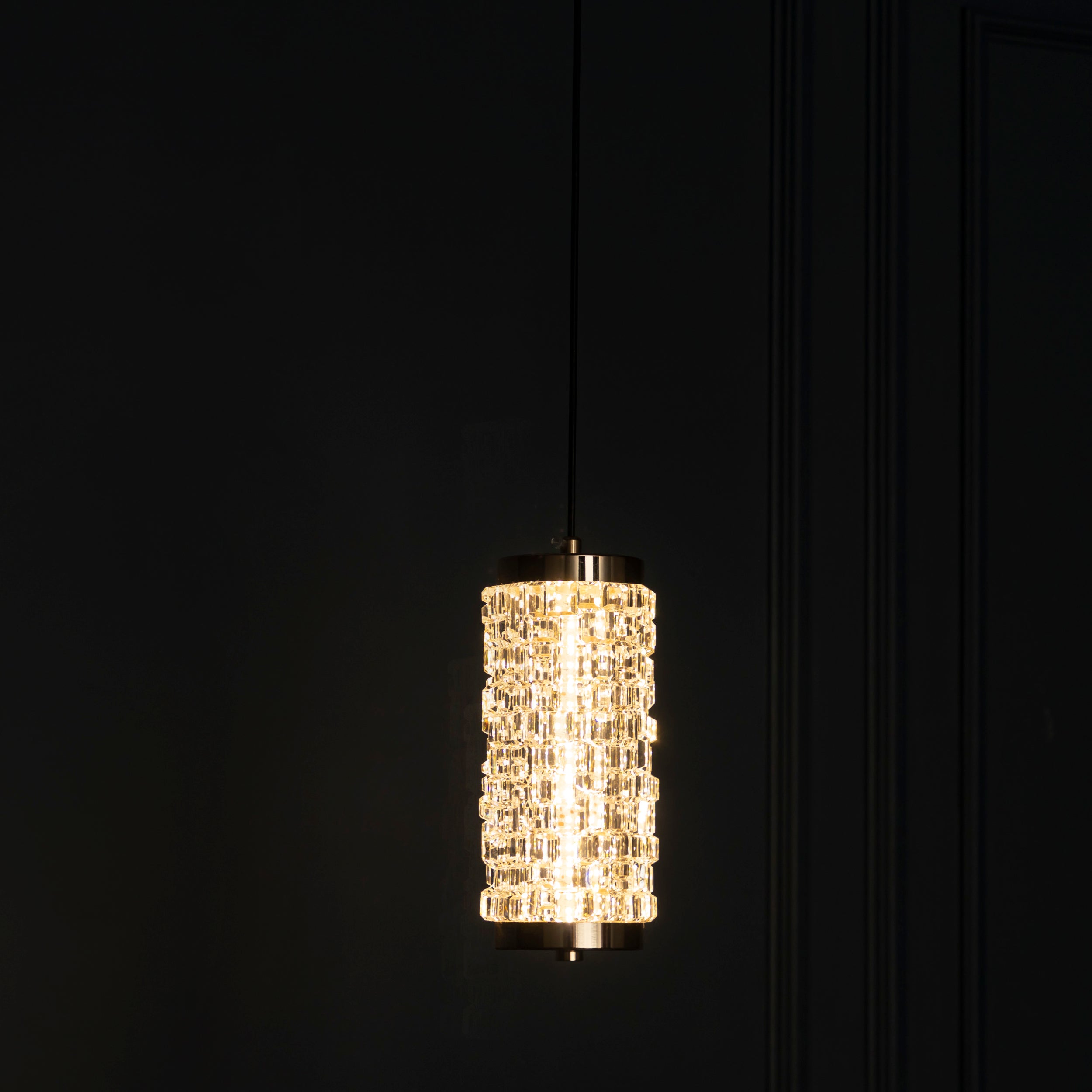 Dubbo Single Glass Gold Led Pendant Light Chandelier - Heka Lighting & Trading Limited