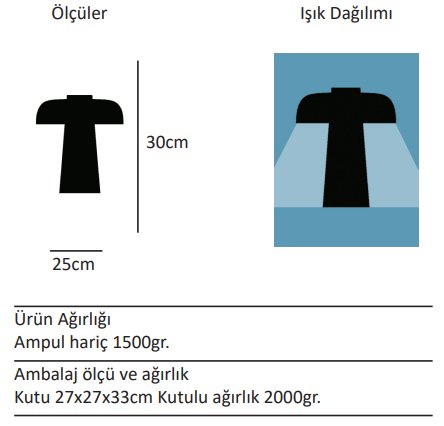 Tochi Mush Wood Black Table Lamp - Heka Lighting & Trading Limited