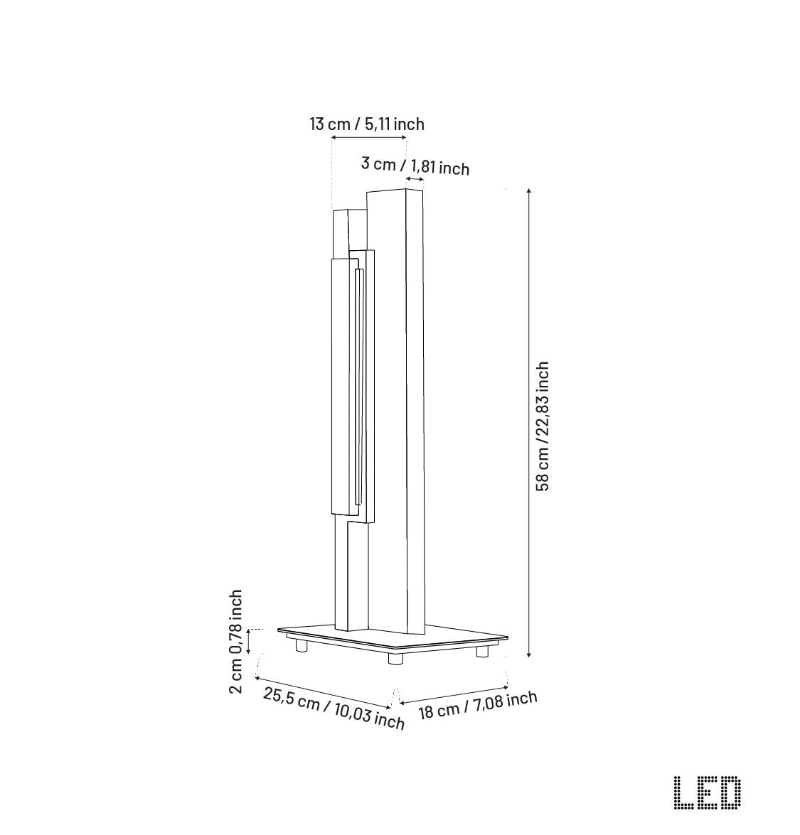 Gabon Marble Brushed Brass Table Lamp - Heka Lighting & Trading Limited