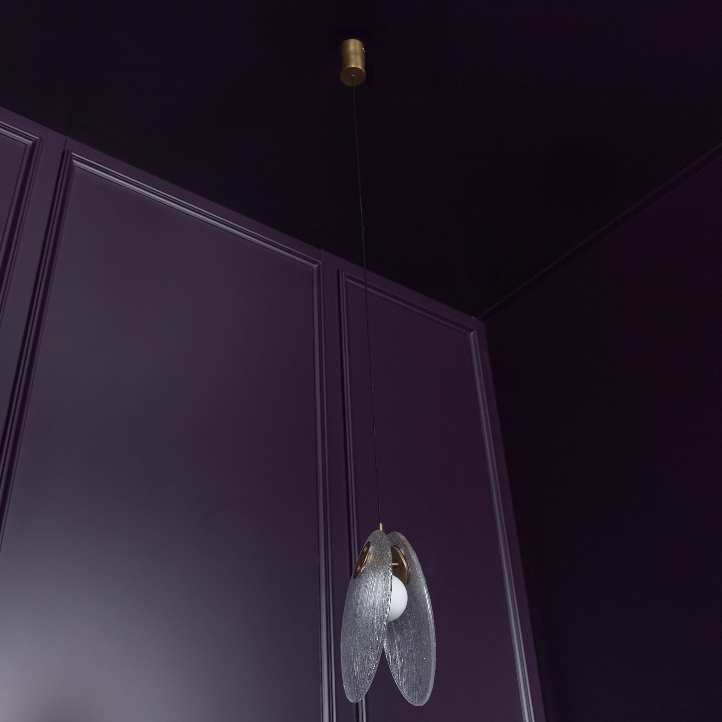 Gana Two White Frosted Glass Antique Pendant Light 22 Cm - Heka Lighting & Trading Limited