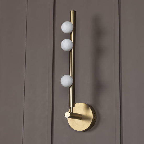 Gine Marble Bulk Antique Wall Sconce 50 Cm