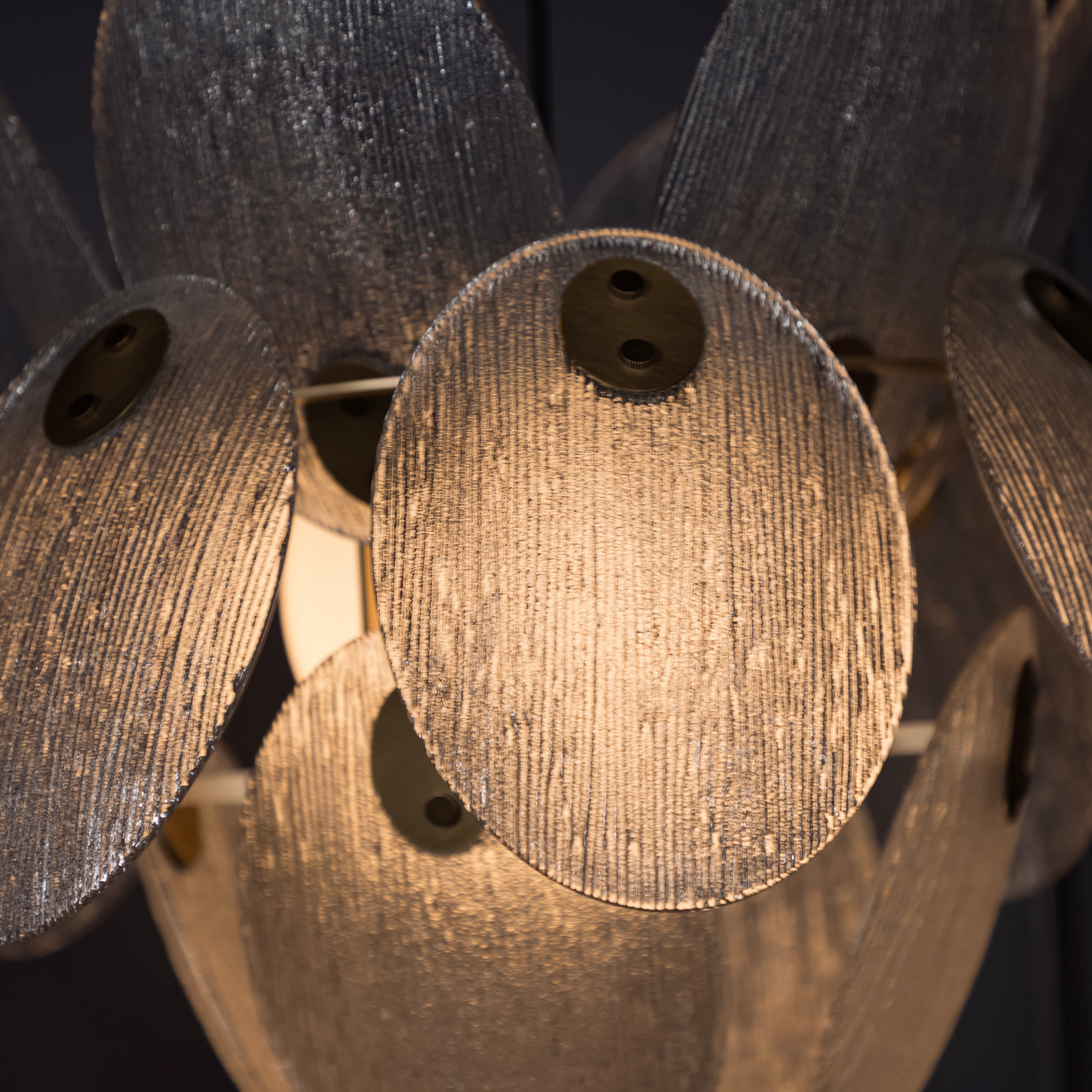 Gana White Frosted Glass Antique Chandelier 50 Cm - Heka Lighting & Trading Limited