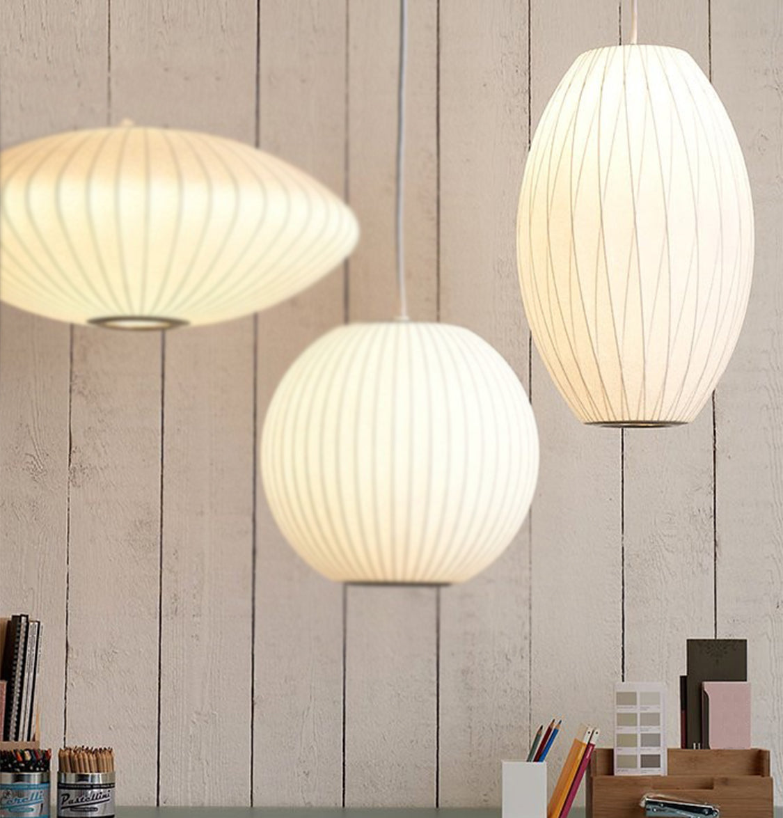 Star Soft Touch White Cross Cylinder Pendant Light Chandelier 28 Cm - Heka Lighting & Trading Limited