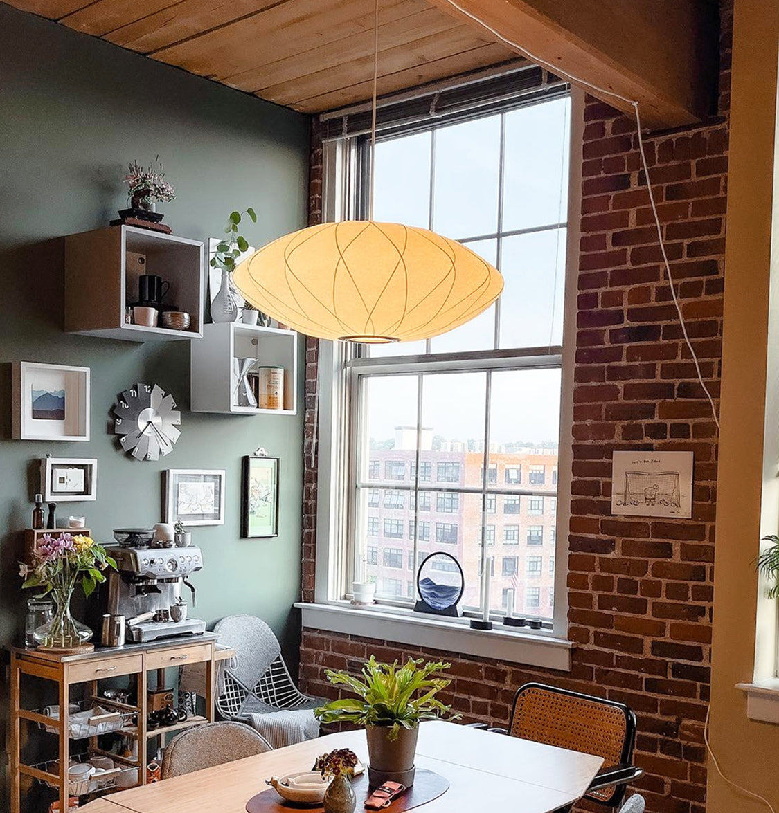 Star Soft Touch White Cross Ellipse Pendant Light Chandelier 50 Cm - Heka Lighting & Trading Limited