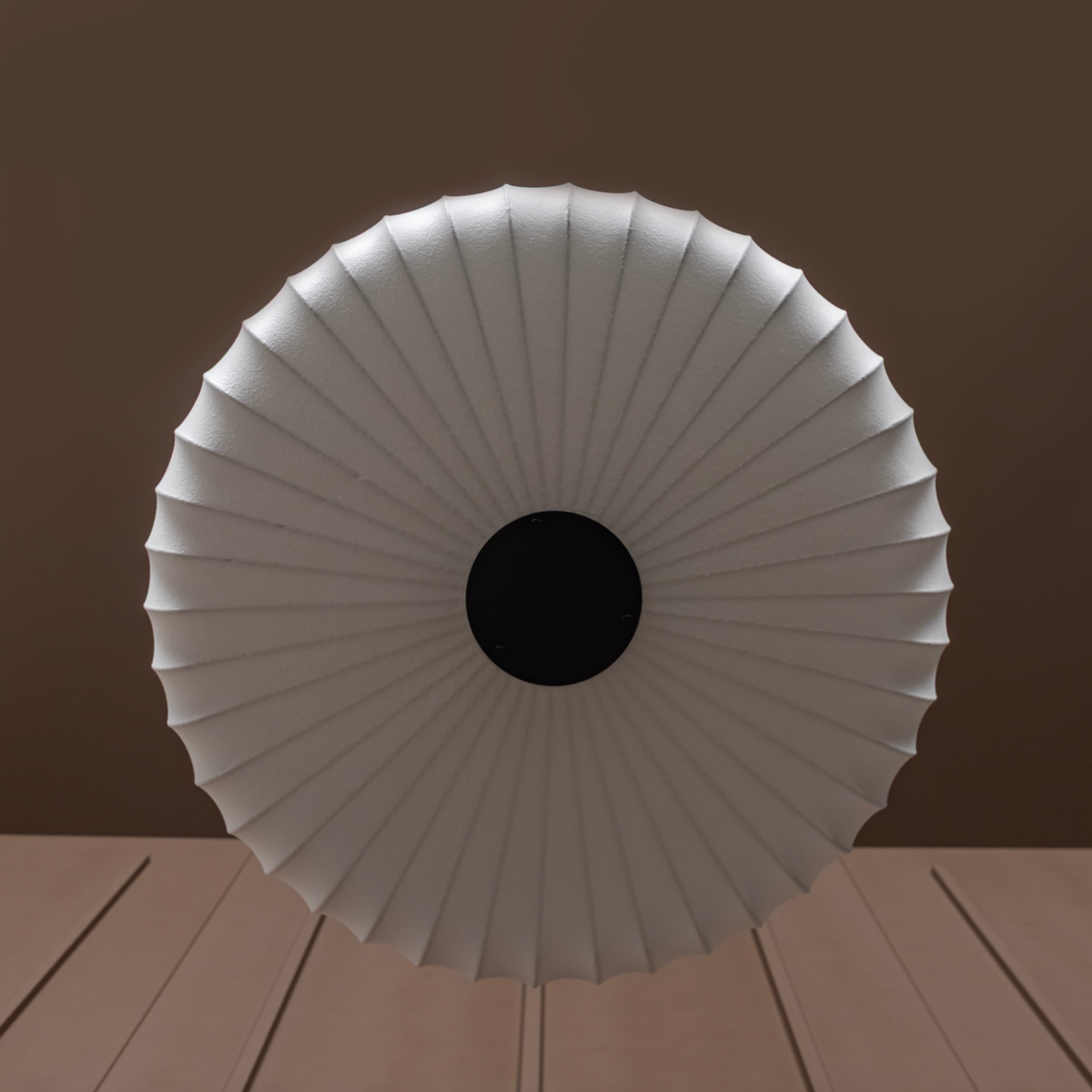 Planet Soft Touch White Cylinder Pendant Light Chandelier 68 Cm