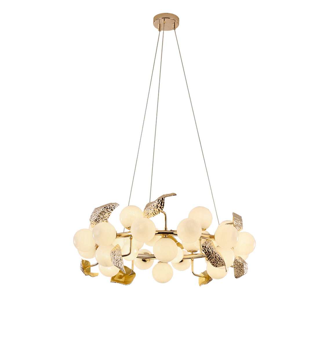 Doha 20's Gold Chandelier - Heka Lighting & Trading Limited