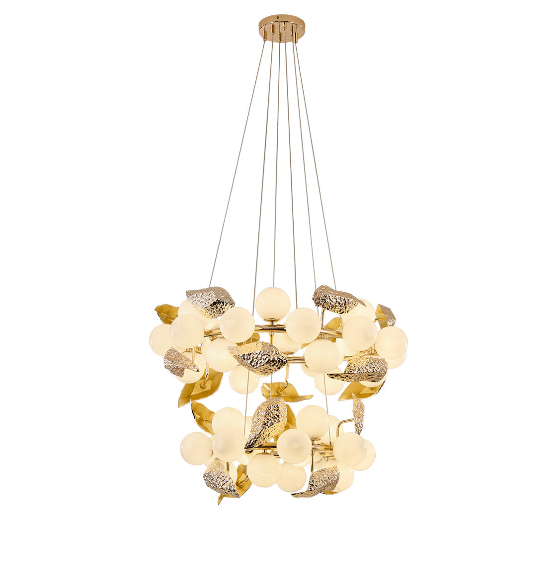 Doha 40's Gold Chandelier - Heka Lighting & Trading Limited