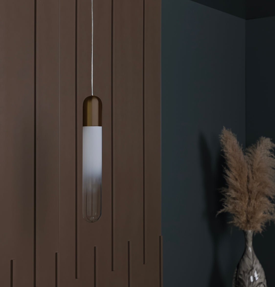 Manila Transparent Glass Gold Single Pendant Light Chandelier - Heka Lighting & Trading Limited