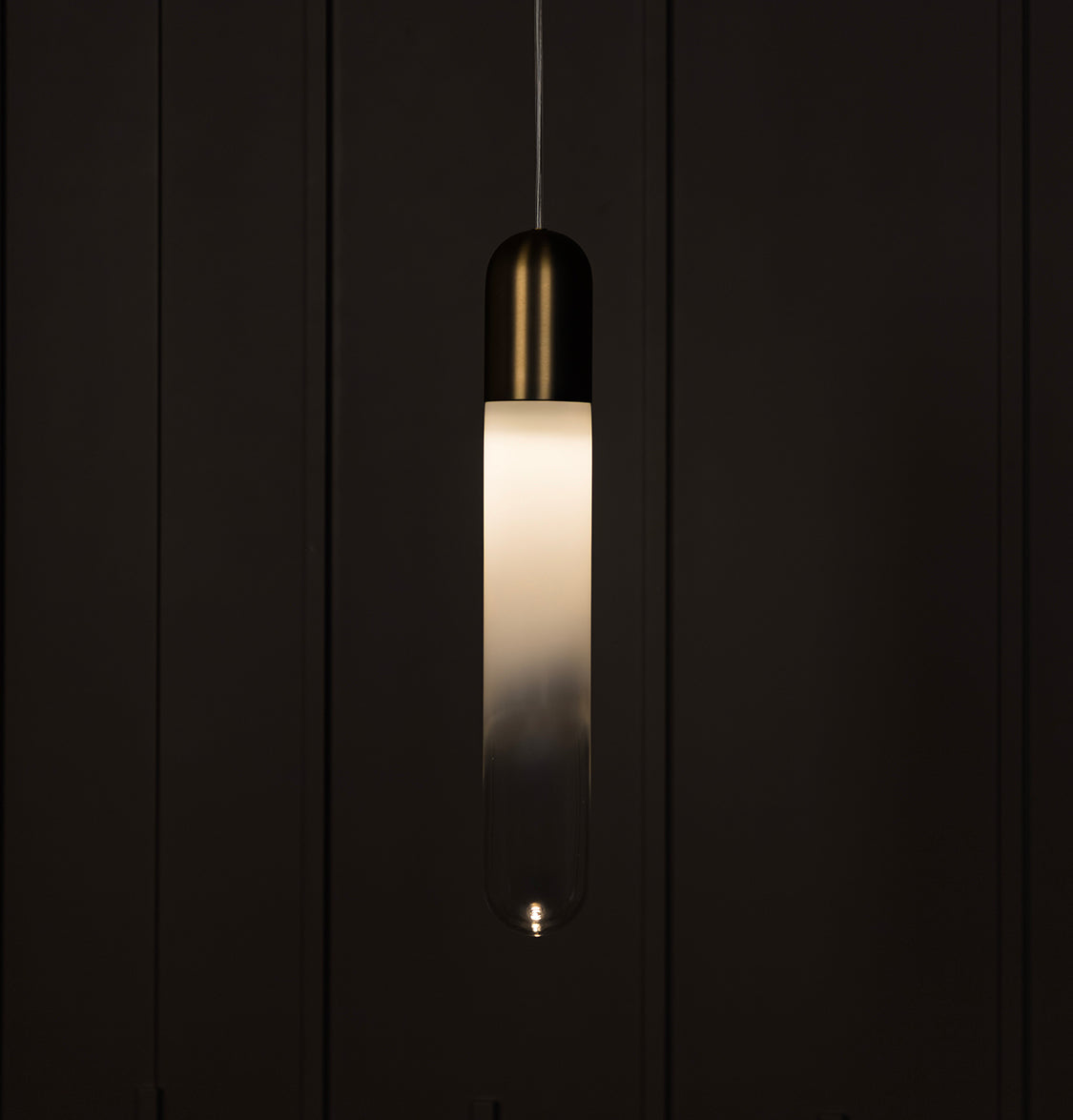 Manila Transparent Glass Gold Single Pendant Light Chandelier - Heka Lighting & Trading Limited