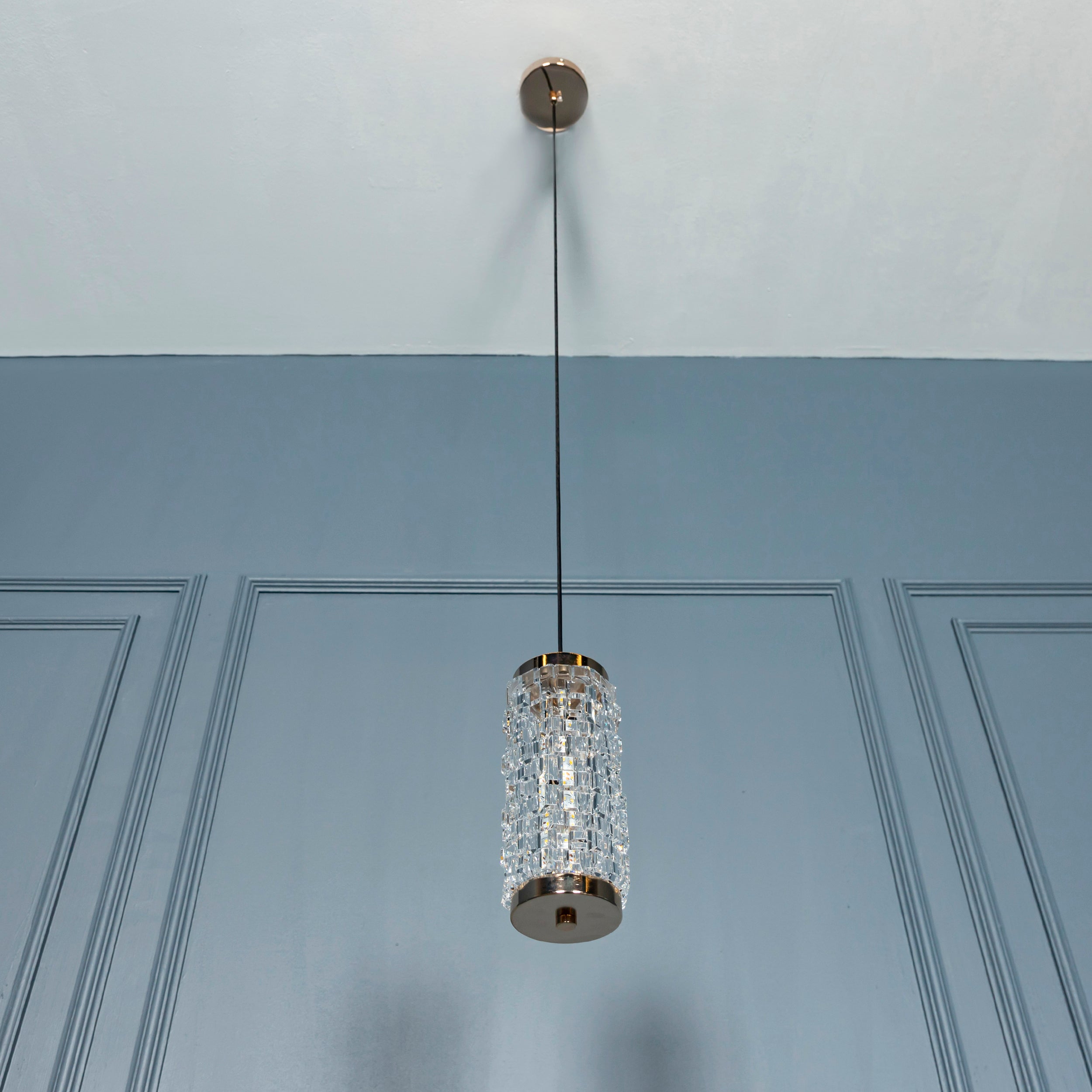 Dubbo Single Glass Gold Led Pendant Light Chandelier - Heka Lighting & Trading Limited