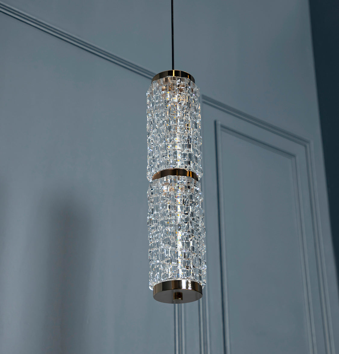 Dubbo Double Glass Gold Led Pendant Light Chandelier - Heka Lighting & Trading Limited