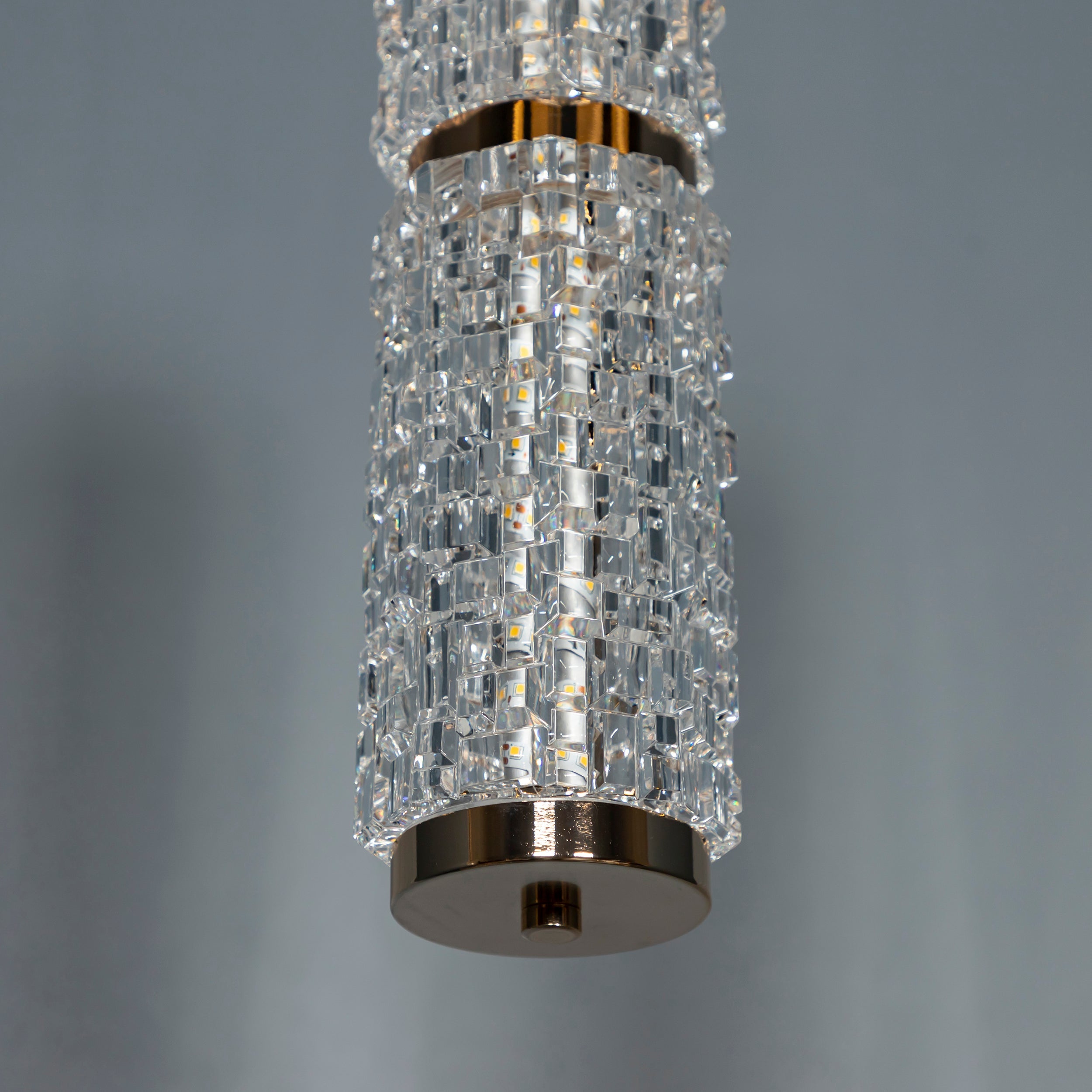 Dubbo Double Glass Gold Led Pendant Light Chandelier - Heka Lighting & Trading Limited