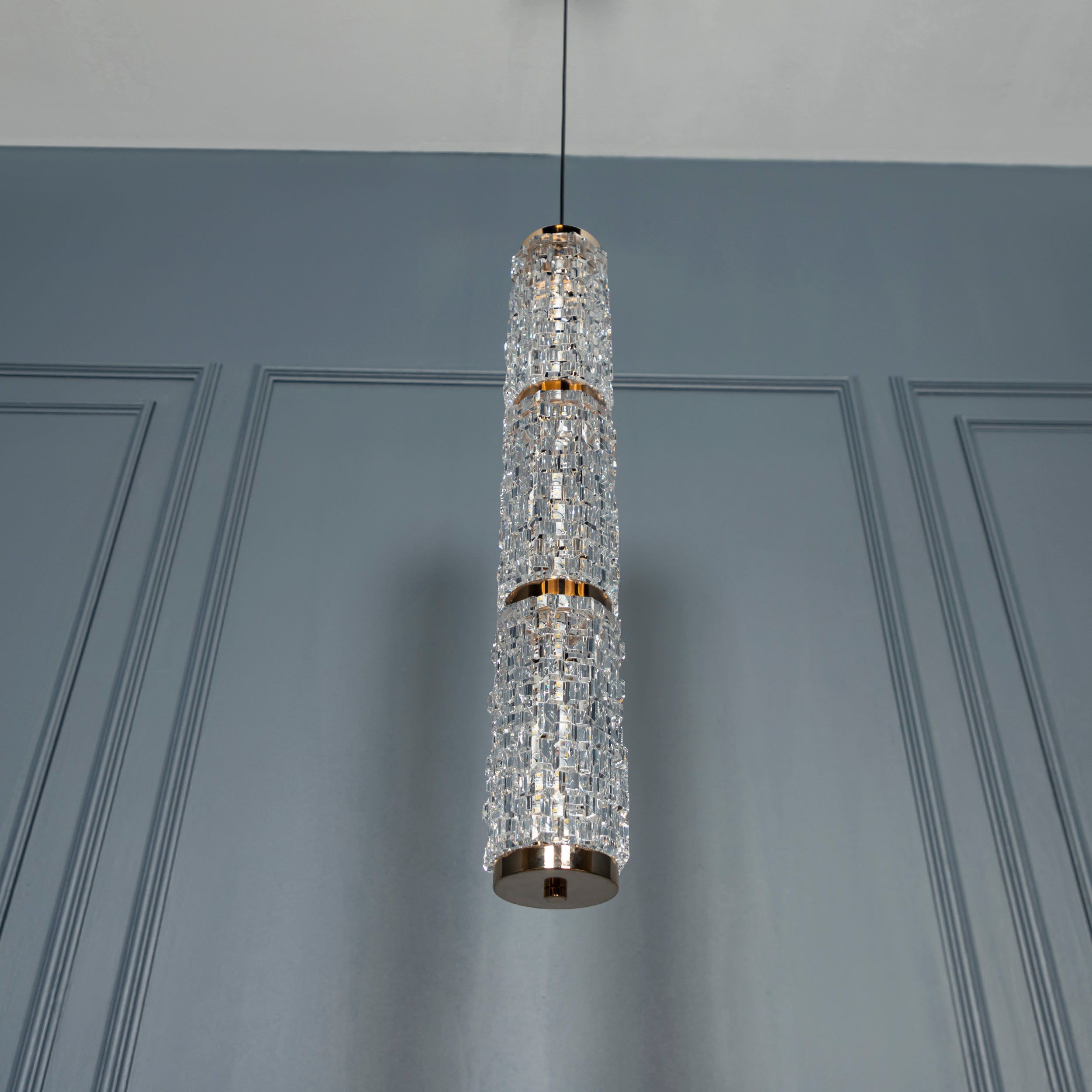 Dubbo Triple Glass Gold Led Pendant Light Chandelier - Heka Lighting & Trading Limited