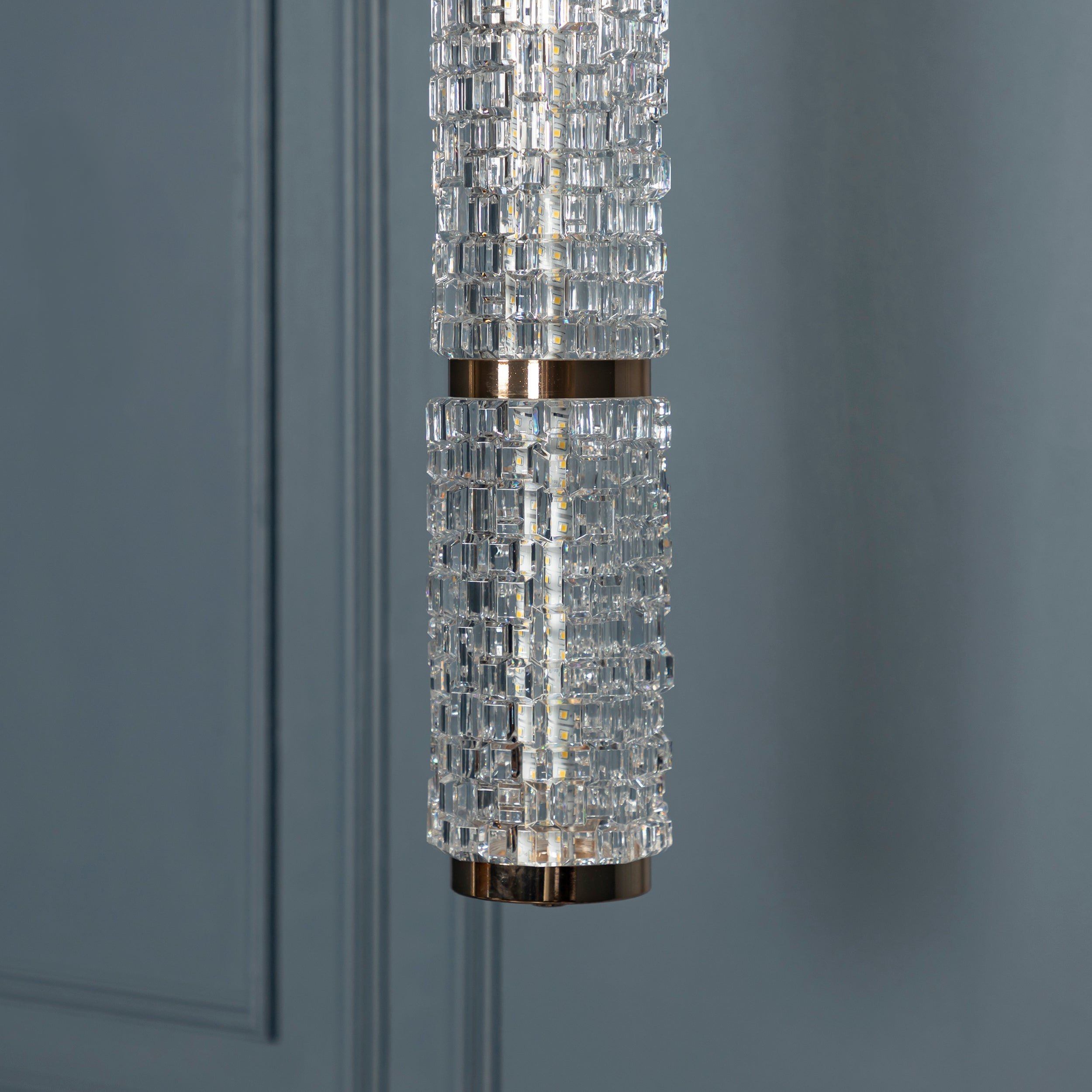 Dubbo Triple Glass Gold Led Pendant Light Chandelier - Heka Lighting & Trading Limited
