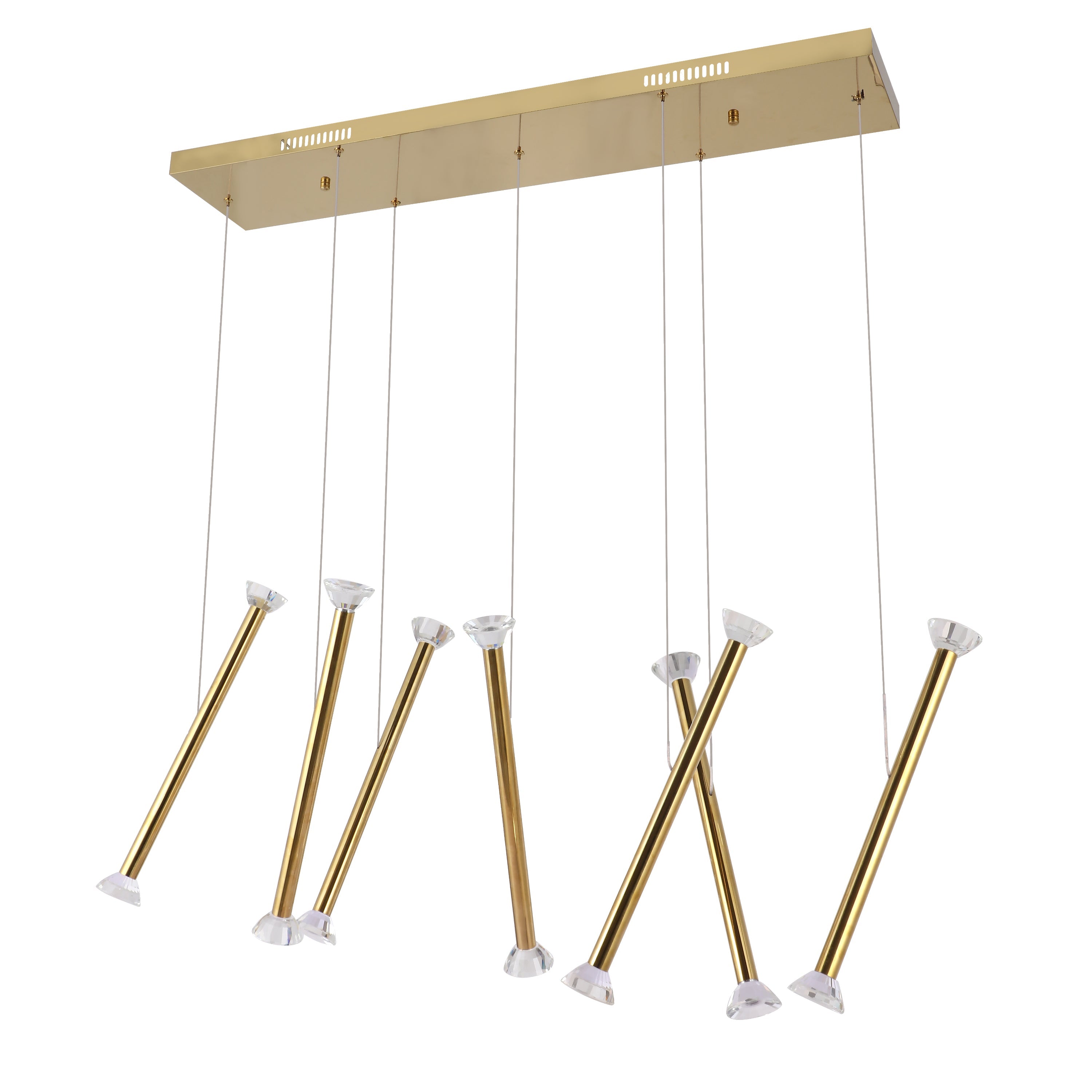 Mergen 7-Piece Antique Dining Table Top Pendant Light Chandelier - Heka Lighting & Trading Limited