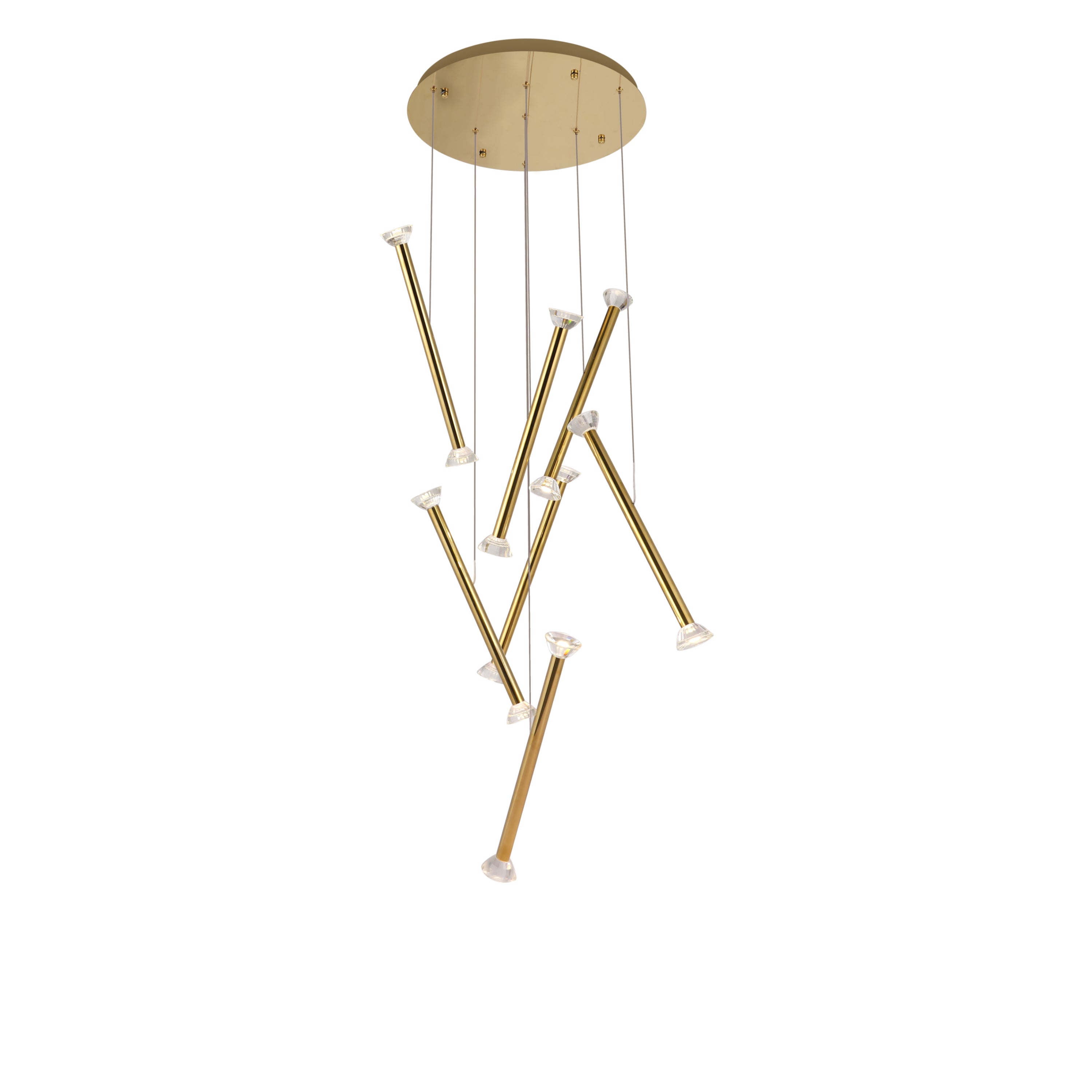 Mergen 7-Piece Antique Pendant Light Chandelier - Heka Lighting & Trading Limited