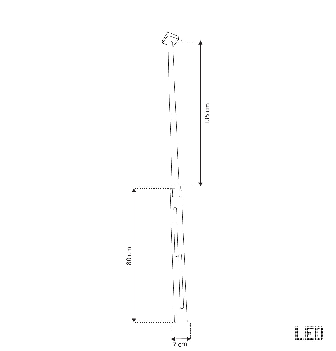 Lome Brown Leather Antique Pendant Light Chandelier - Heka Lighting & Trading Limited