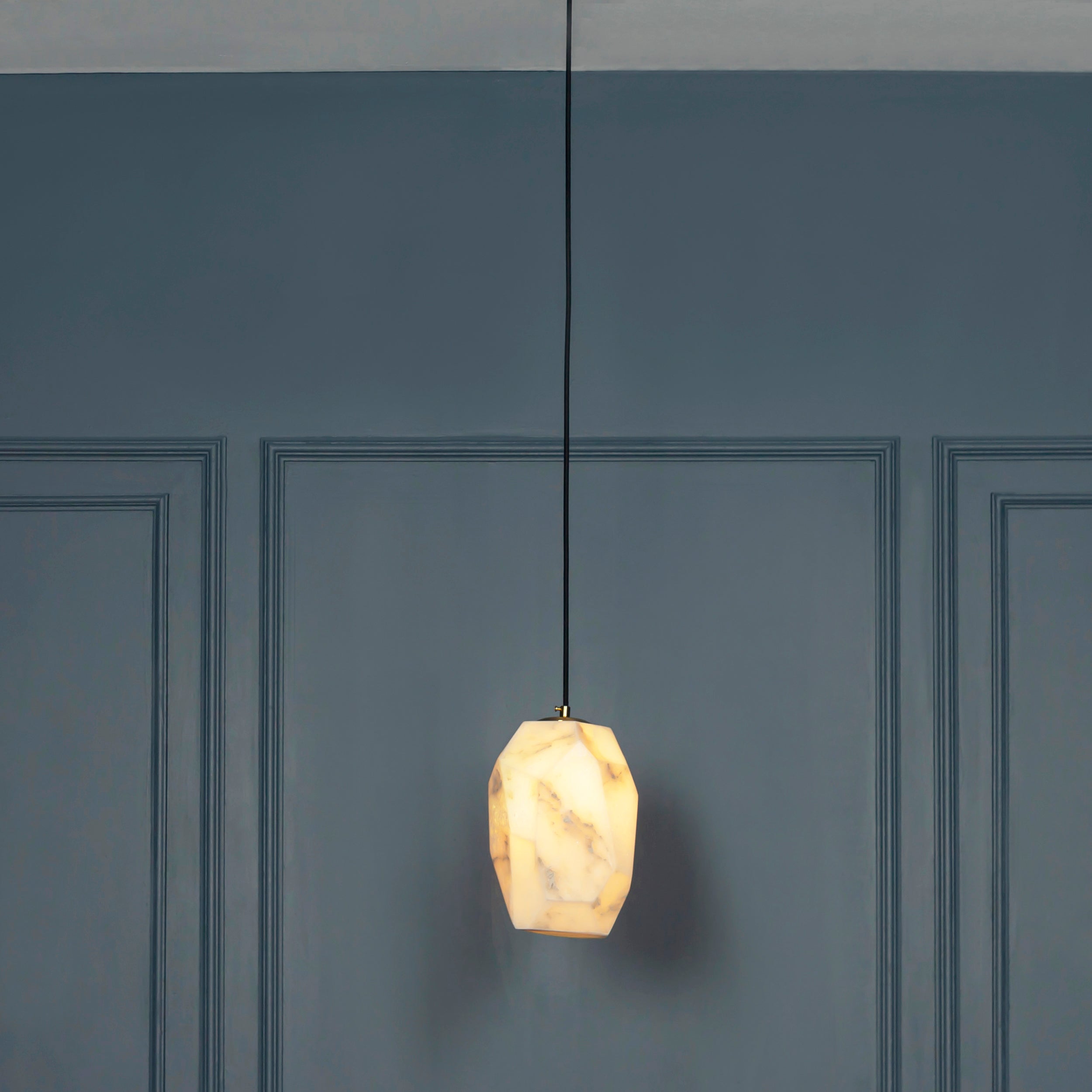 Mumbai Marble Antique Pendant Light Chandelier 30 Cm - Heka Lighting & Trading Limited