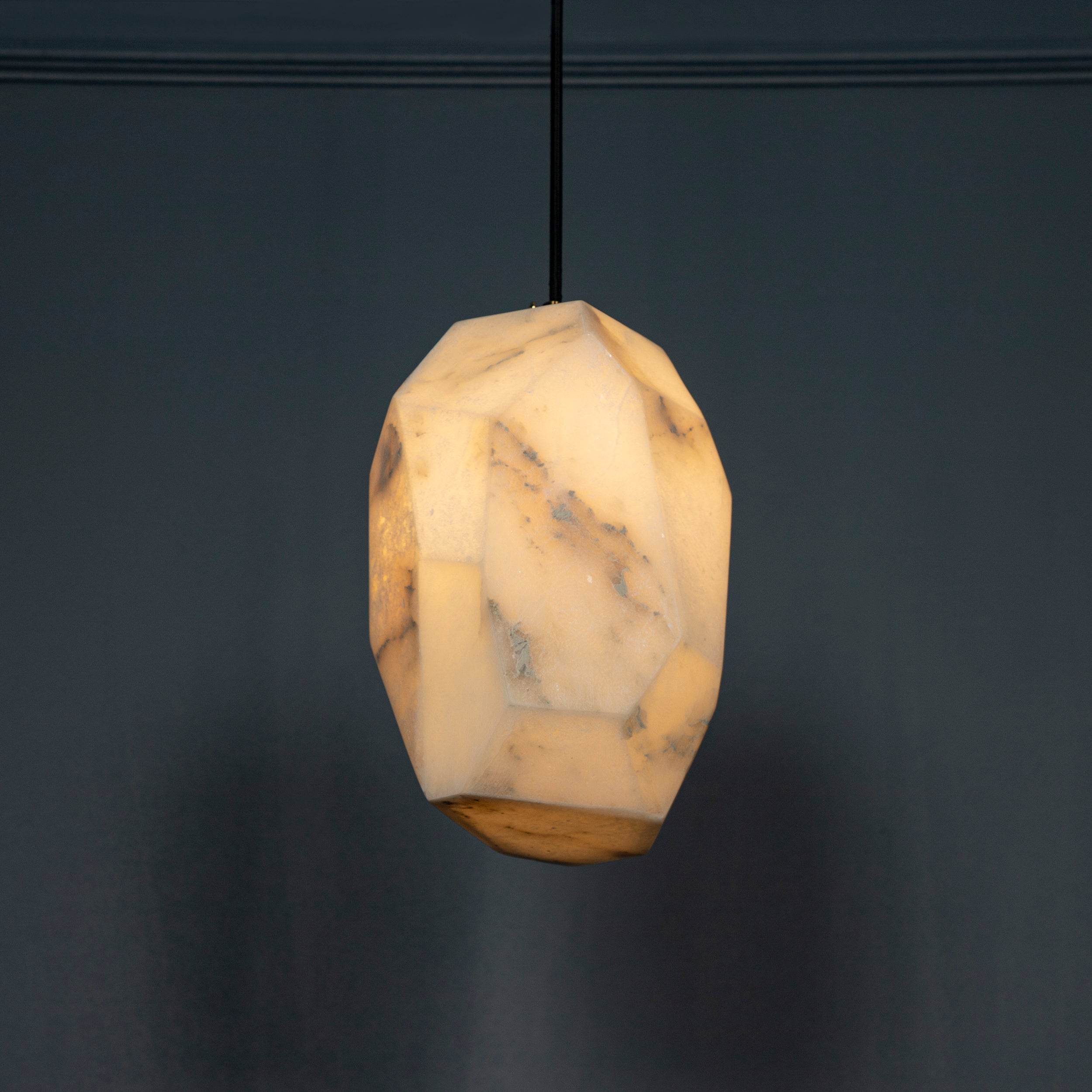 Mumbai Marble Antique Pendant Light Chandelier 30 Cm - Heka Lighting & Trading Limited