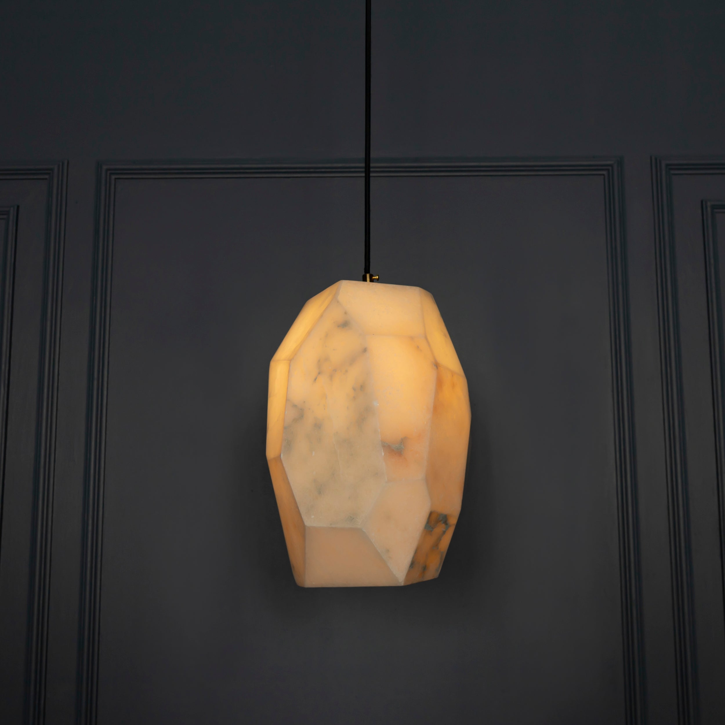 Mumbai Marble Antique Pendant Light Chandelier 30 Cm - Heka Lighting & Trading Limited