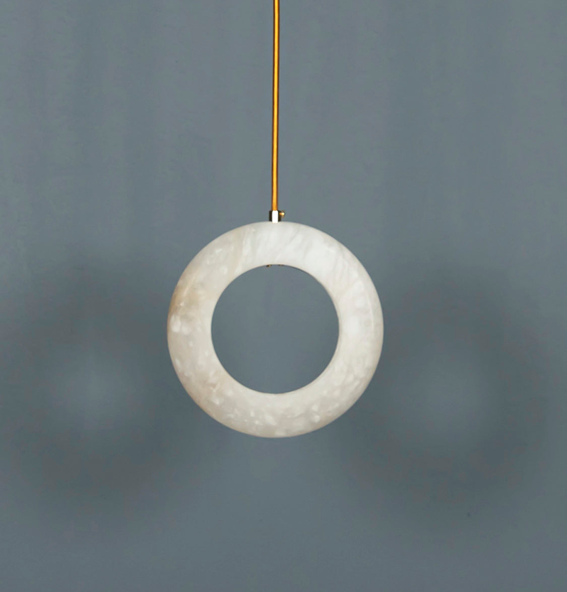 Gamba Antique White Marble Led Pendant Light Chandelier 20 Cm - Heka Lighting & Trading Limited