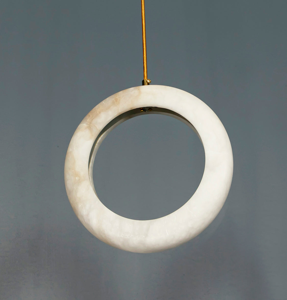 Gamba Antique White Marble Led Pendant Light Chandelier 25 Cm - Heka Lighting & Trading Limited