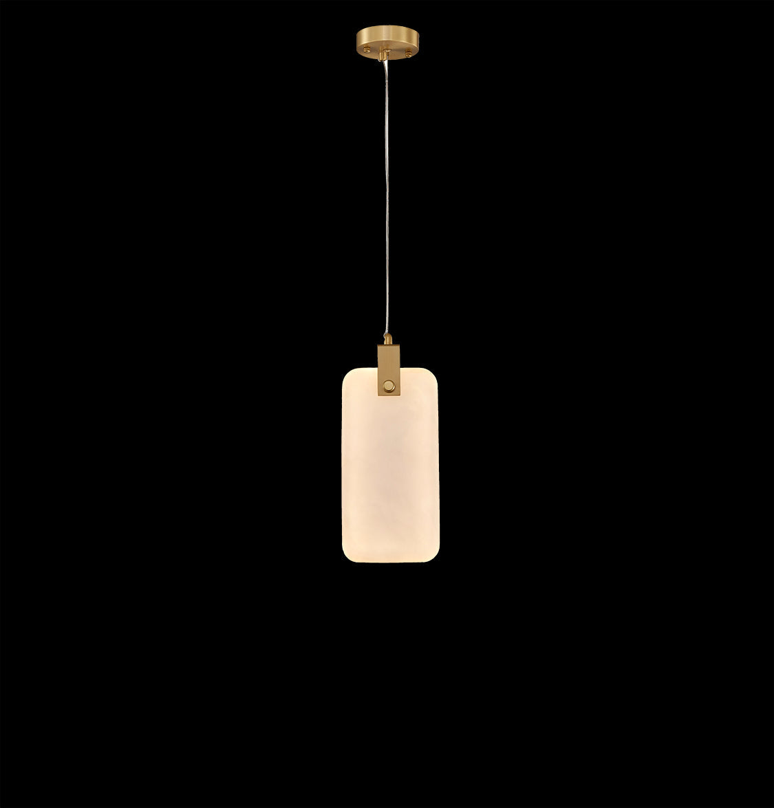 Gama White Marble Antique Pendant Light Chandelier 15X30 Cm - Heka Lighting & Trading Limited