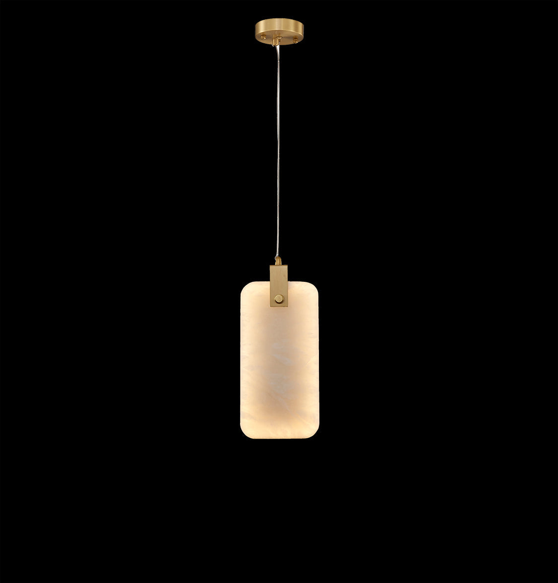 Gama White Marble Antique Pendant Light Chandelier 20X40 Cm - Heka Lighting & Trading Limited