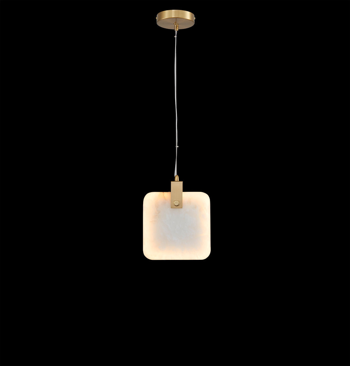 Gama White Marble Antique Pendant Light Chandelier 20X20 Cm - Heka Lighting & Trading Limited