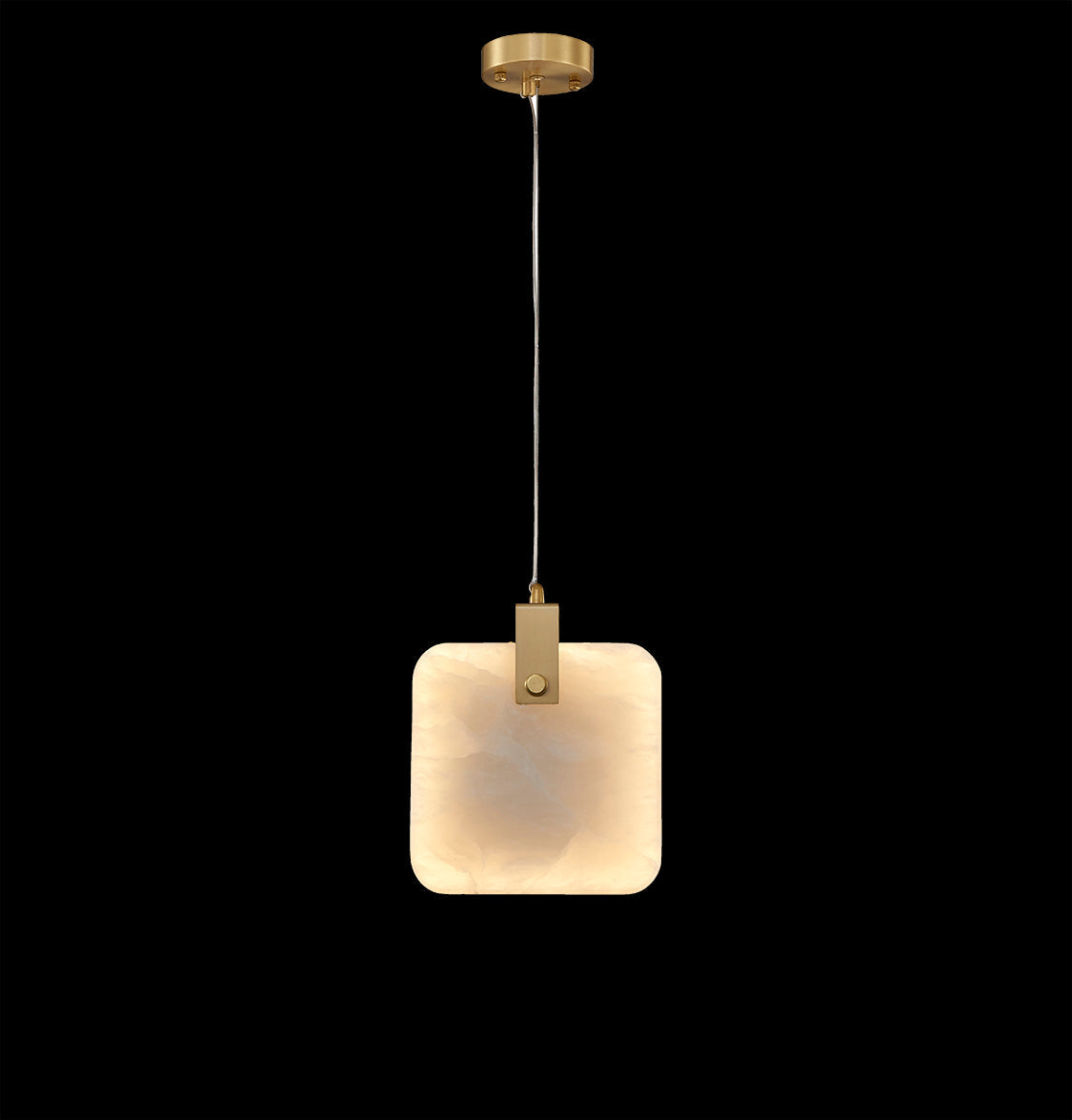 Gama White Marble Antique Pendant Light Chandelier 30X30 Cm - Heka Lighting & Trading Limited
