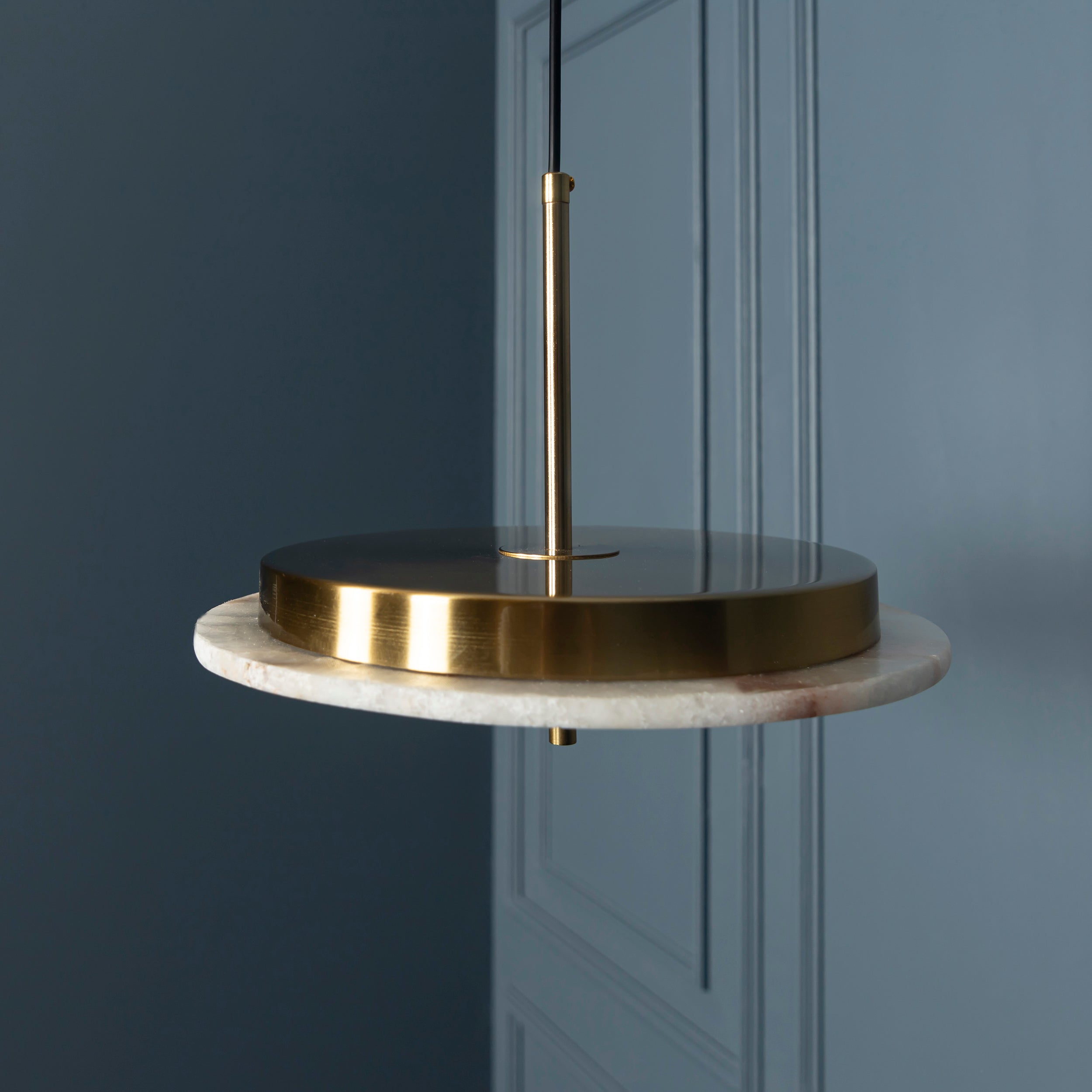 Delhi Marble Antique Led Pendant Light Chandelier 30 Cm - Heka Lighting & Trading Limited