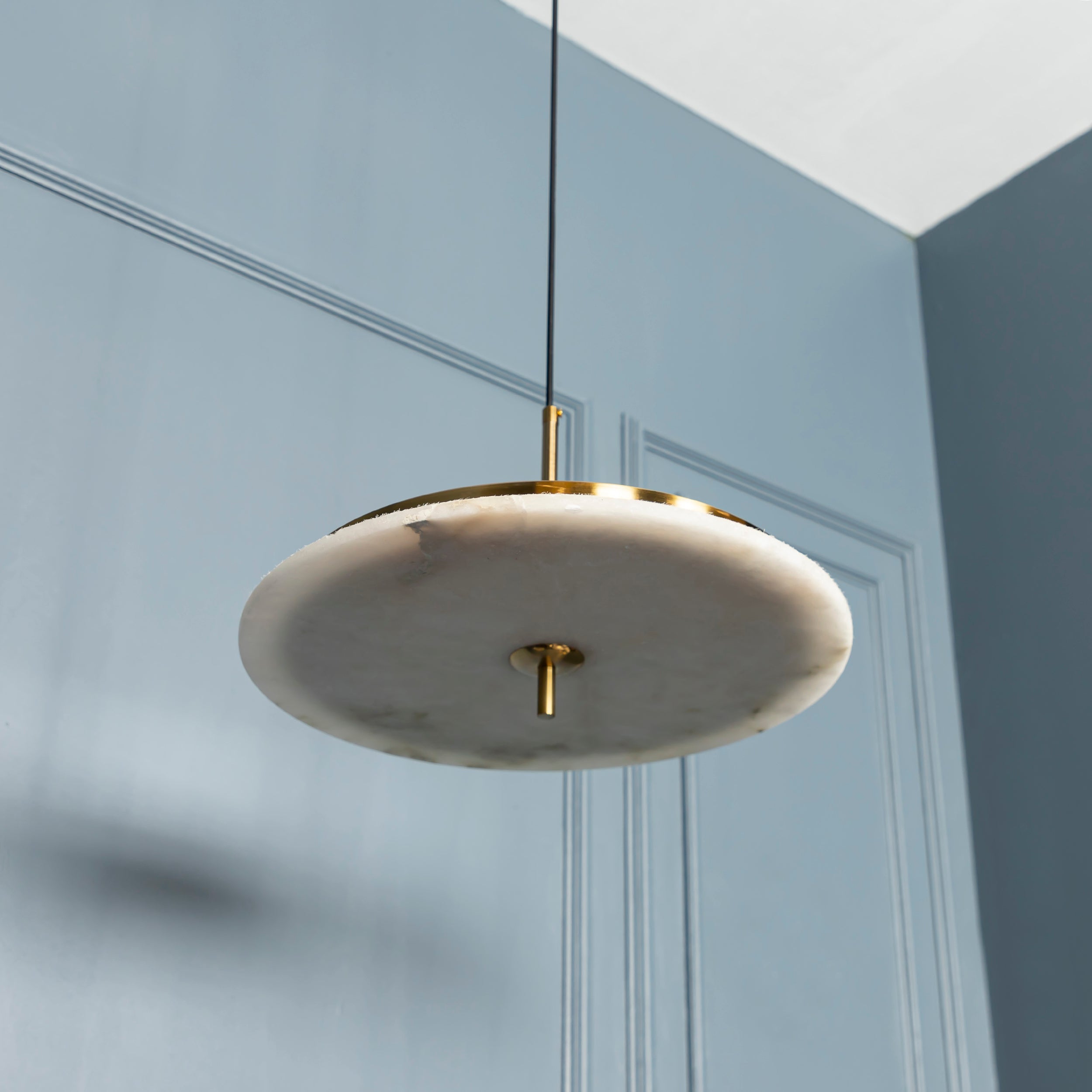 Delhi Marble Antique Led Pendant Light Chandelier 40 Cm - Heka Lighting & Trading Limited