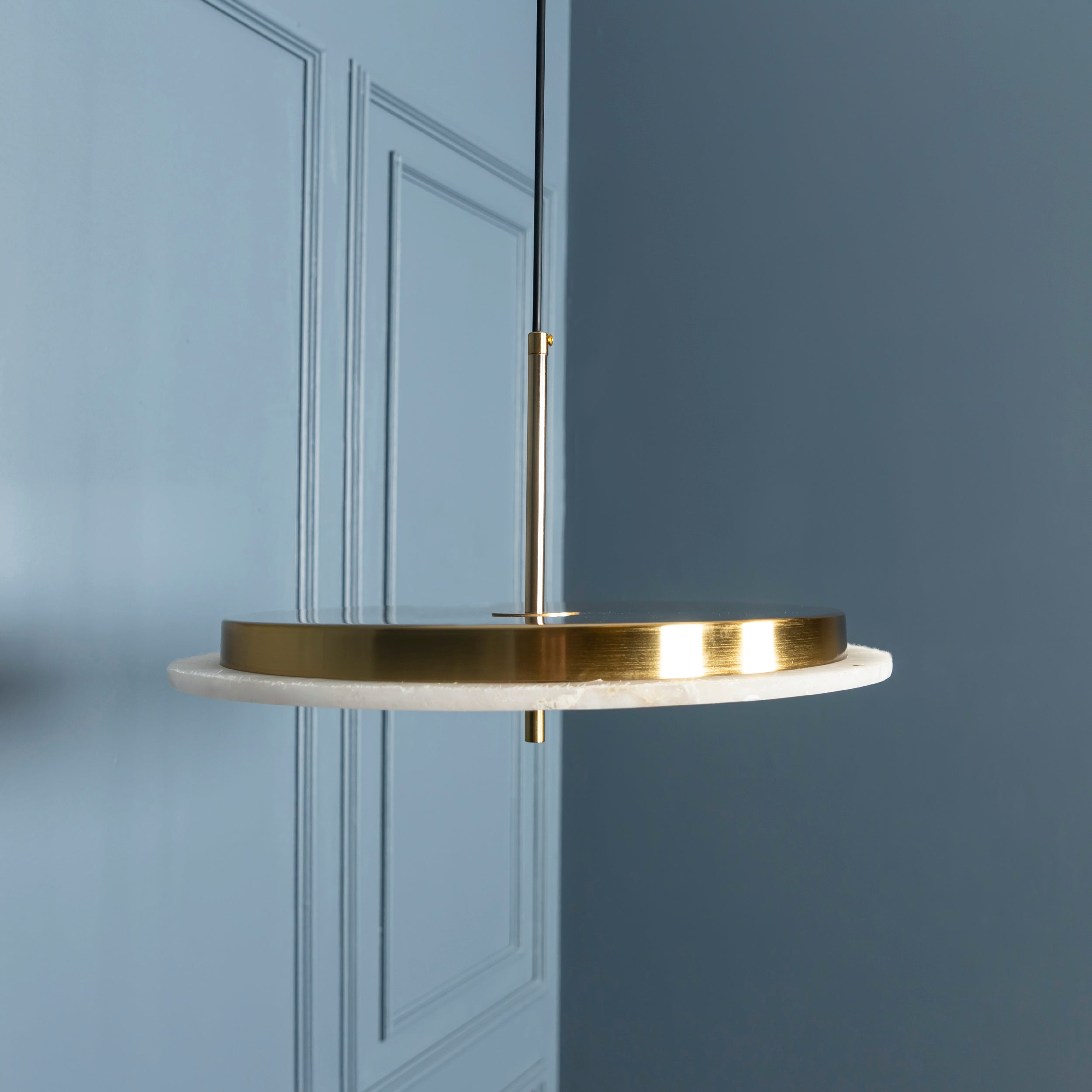 Delhi Marble Antique Led Pendant Light Chandelier 40 Cm - Heka Lighting & Trading Limited